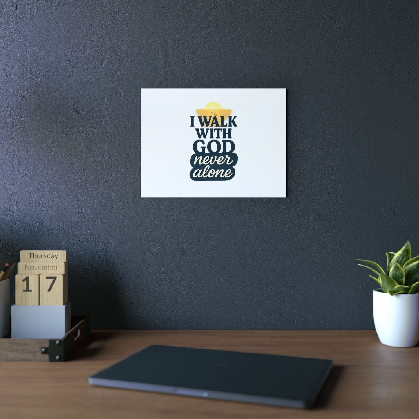 I Walk With God – Wall Art