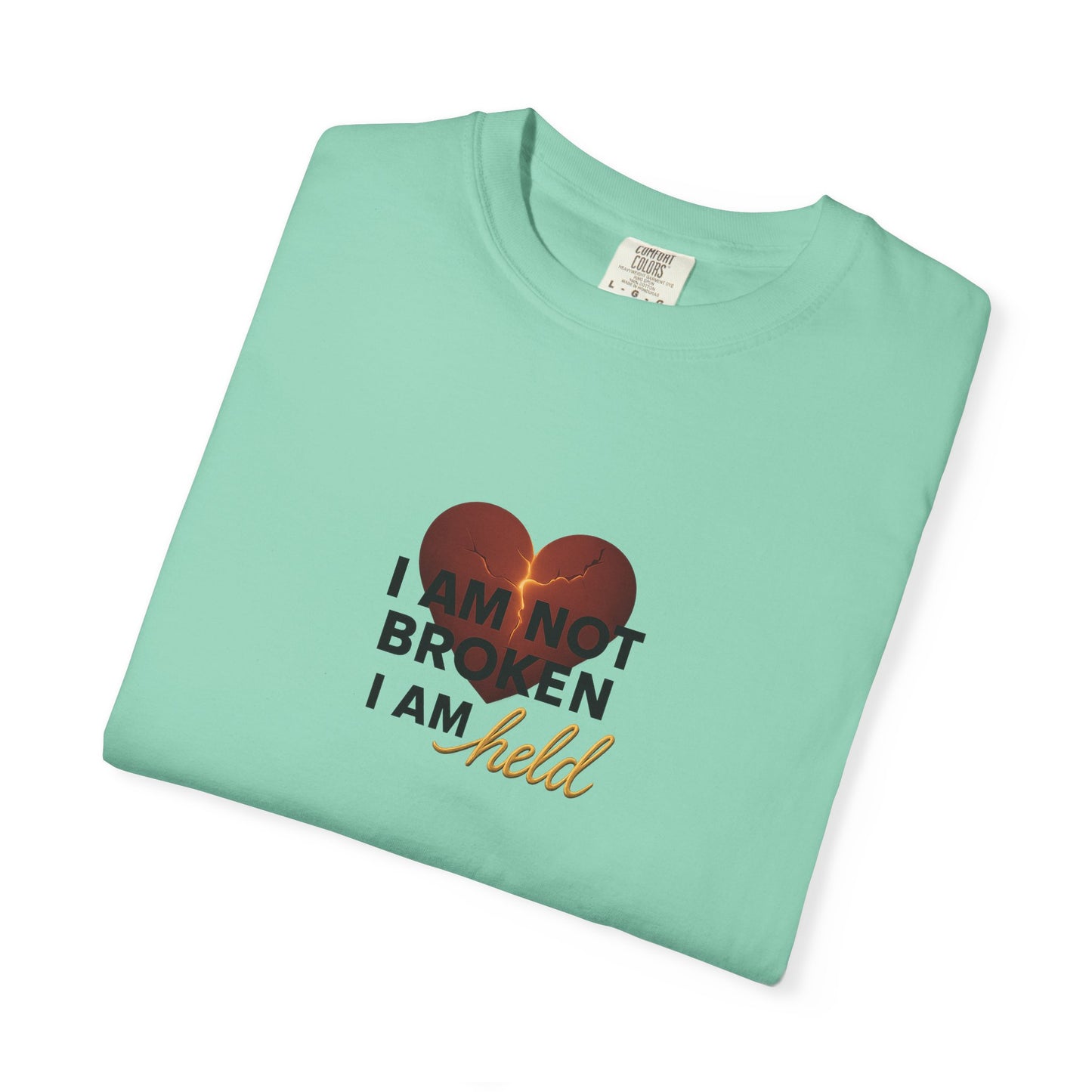 Heartfelt Garment-Dyed T-Shirt – Inspirational Unisex Tee for Comfort, Expression & Everyday Wear