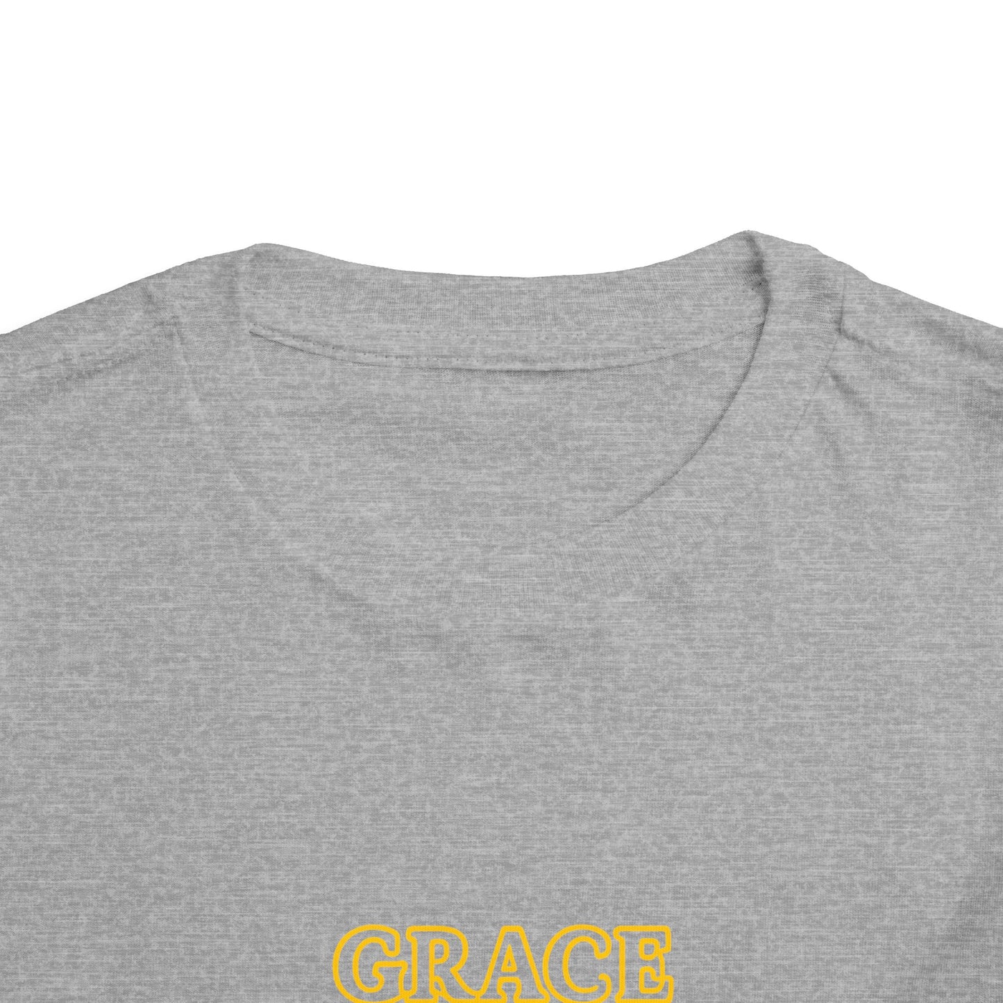 Grace is My Anchor Toddler Tee — Nautical Faith Shirt