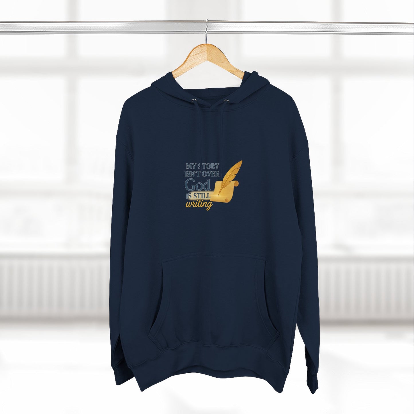 My Story Isn’t Over – Inspirational Faith Hoodie