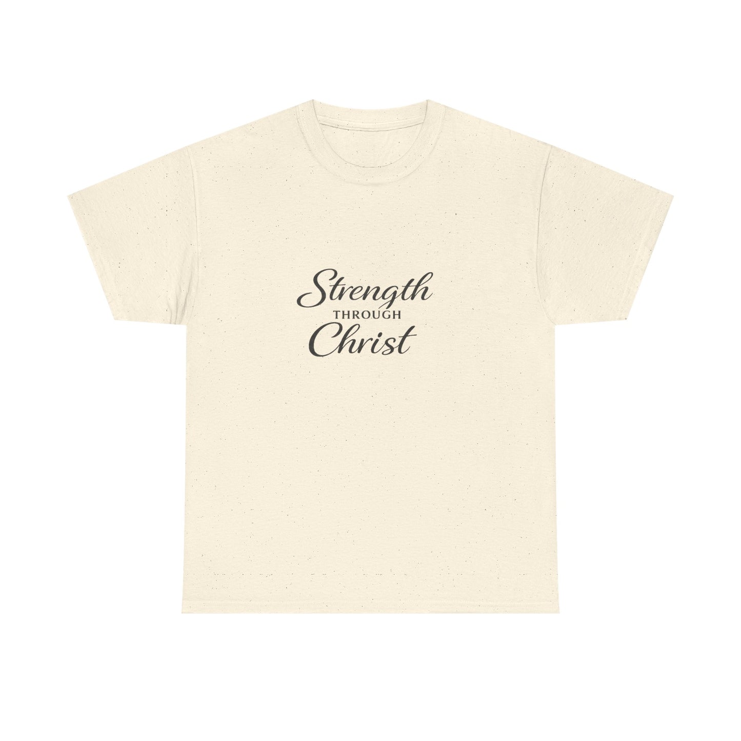 Strength Through Christ  Adult T-Shirt