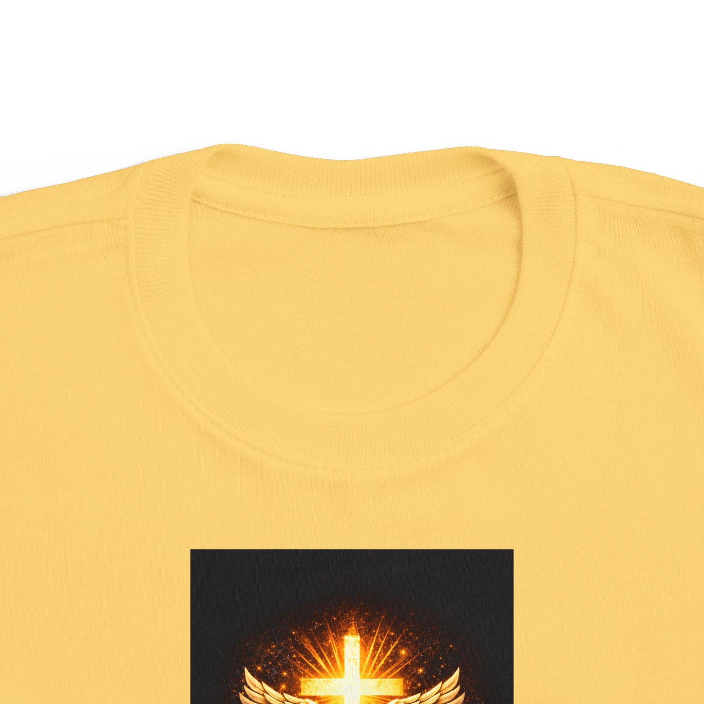 Toddler T‑Shirt — Jesus Saves, Flame Dove Christian Tee