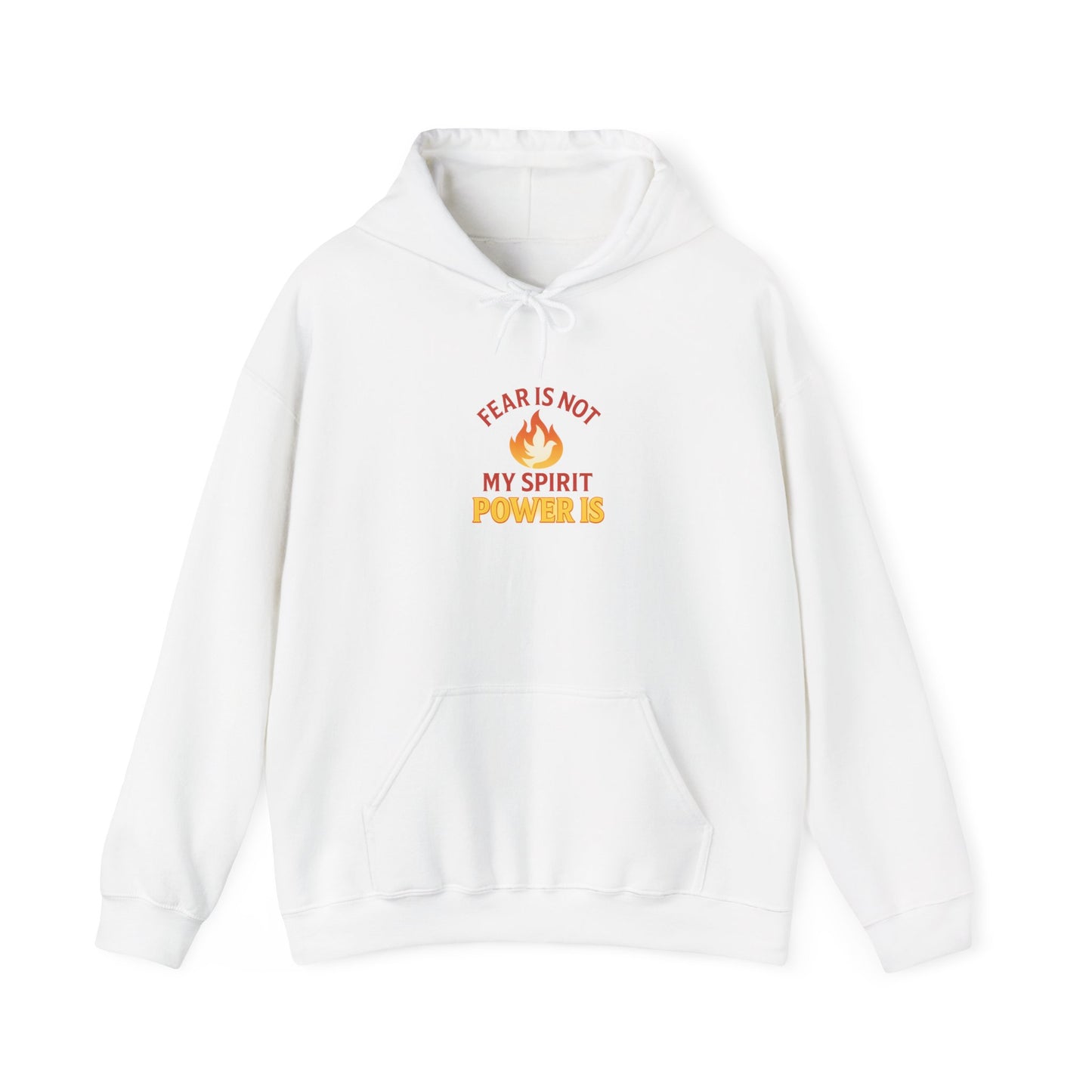 Fear Is Not My Strength – Inspirational Unisex Hoodie