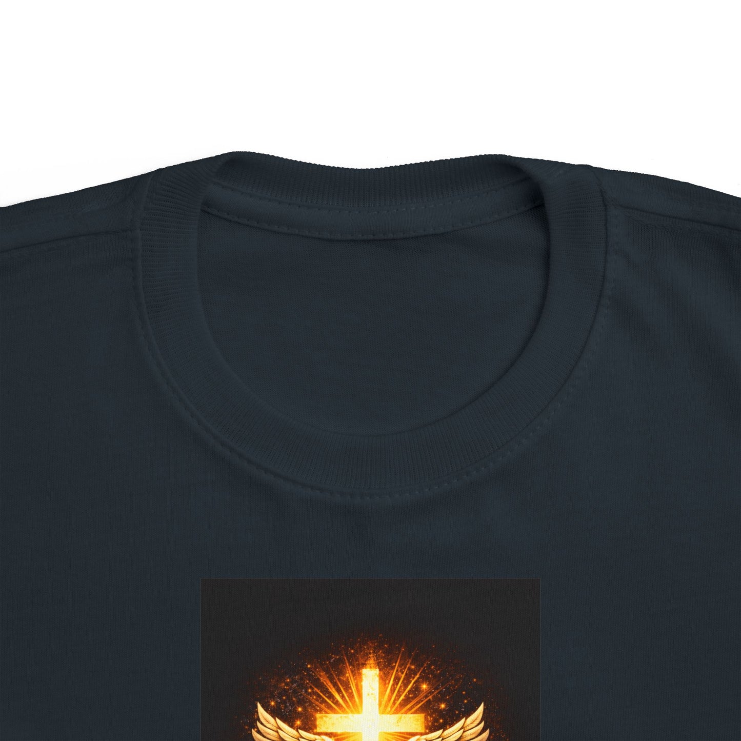 Toddler T‑Shirt — Jesus Saves, Flame Dove Christian Tee