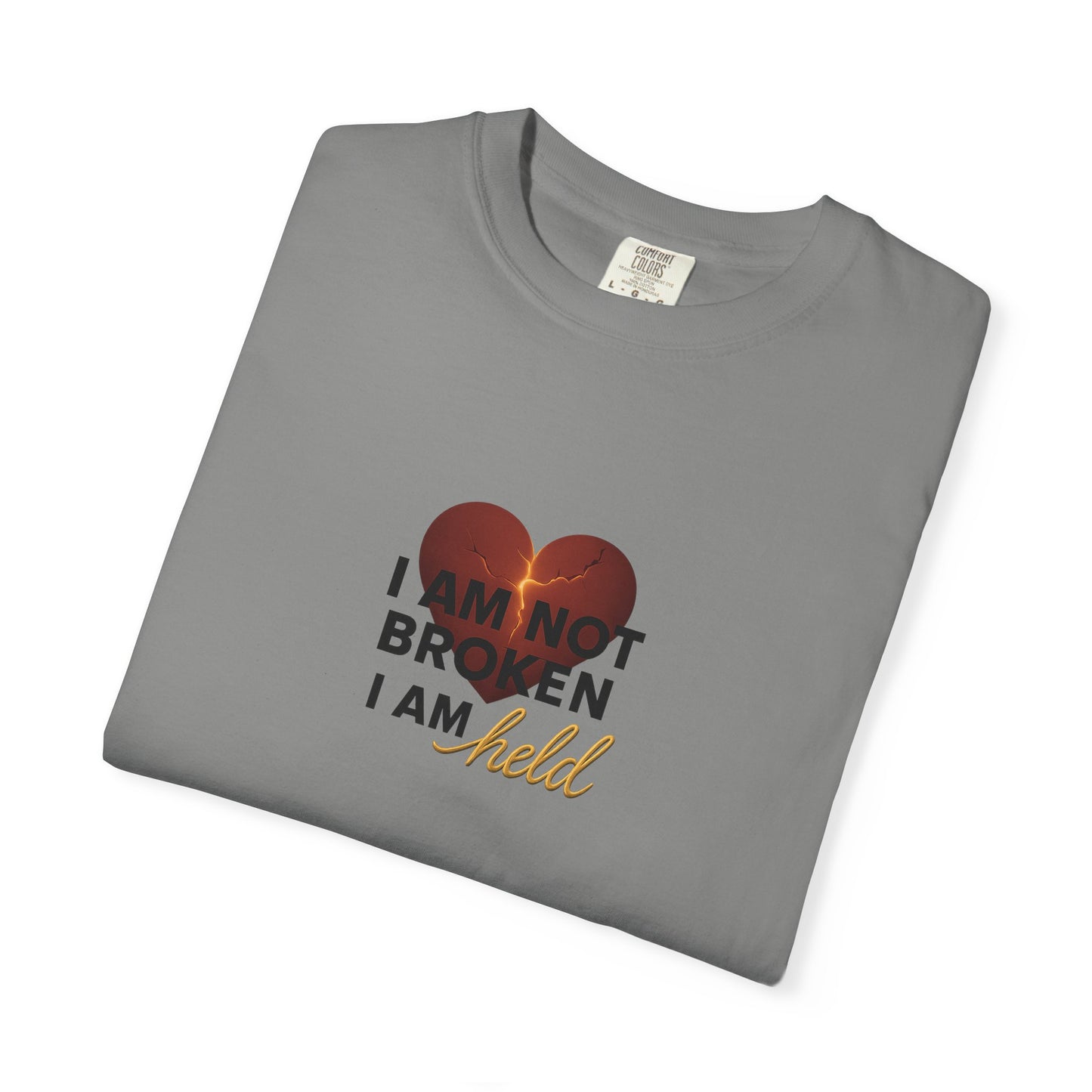 Heartfelt Garment-Dyed T-Shirt – Inspirational Unisex Tee for Comfort, Expression & Everyday Wear