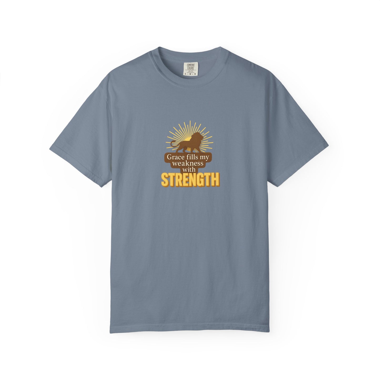 Inspirational Garment-Dyed T-Shirt, Faith Shirt, God Story Tee, Christian Apparel, Motivational Graphic Tee