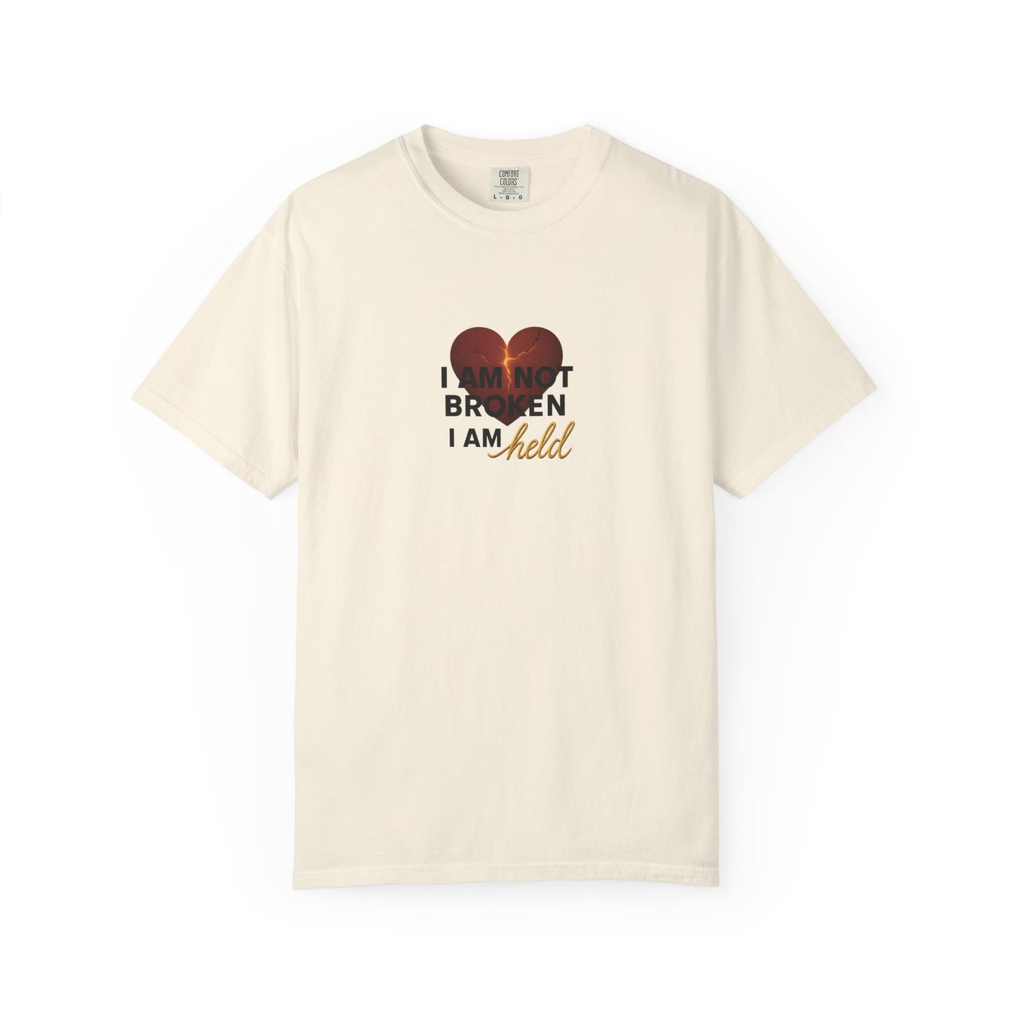 Heartfelt Garment-Dyed T-Shirt – Inspirational Unisex Tee for Comfort, Expression & Everyday Wear