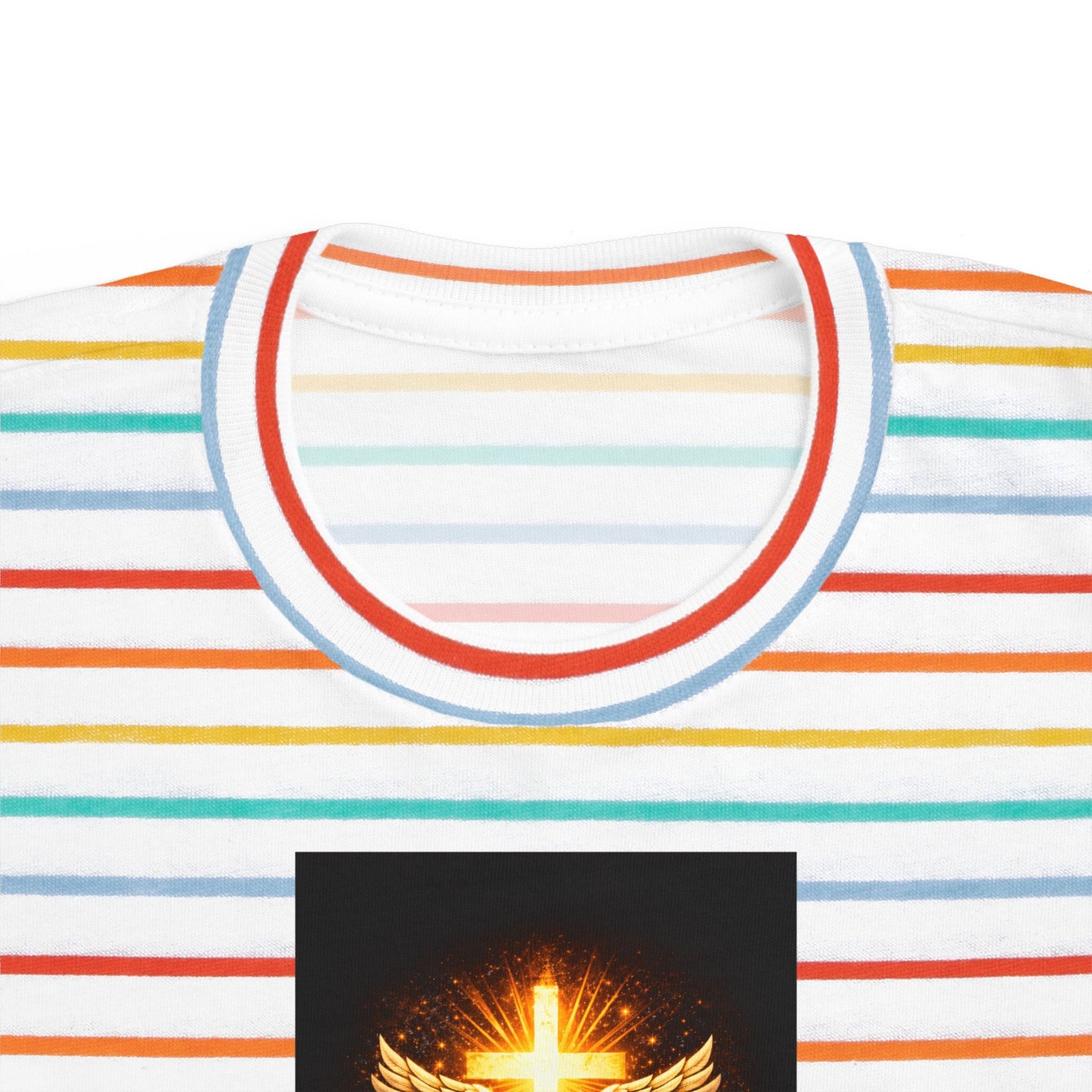 Toddler T‑Shirt — Jesus Saves, Flame Dove Christian Tee