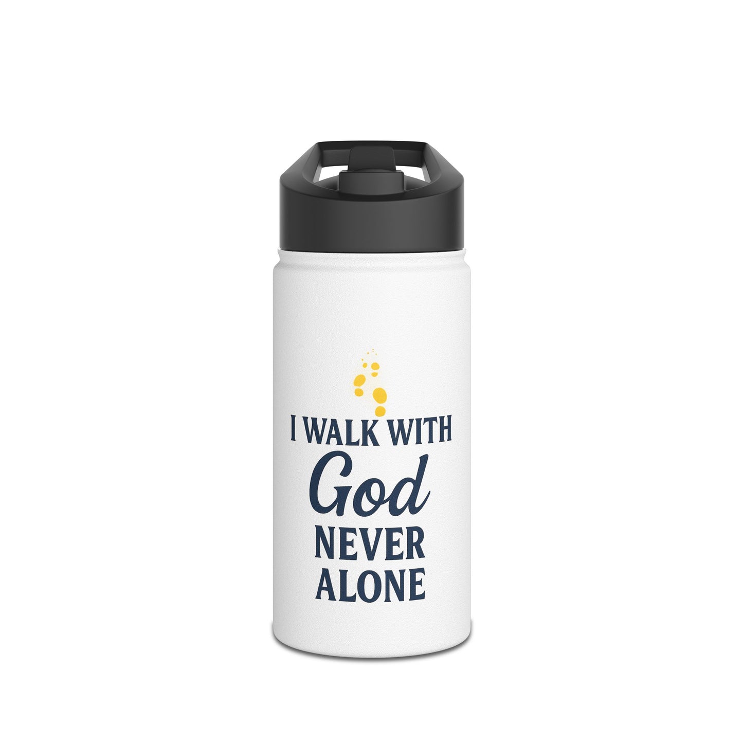 Faith-Inspired Stainless Steel Water Bottle (24oz)