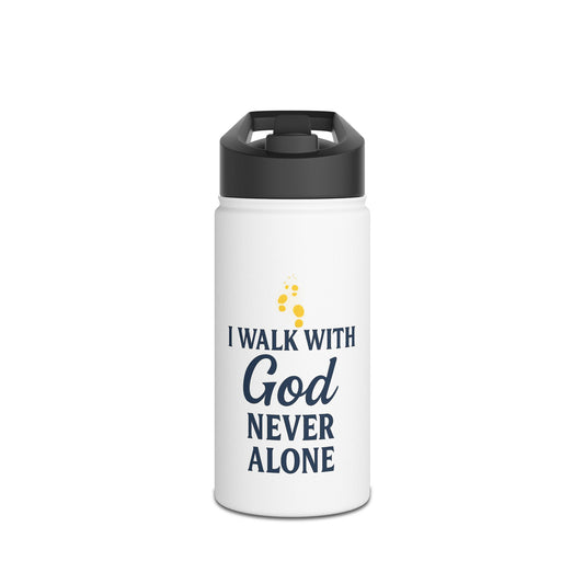 Faith-Inspired Stainless Steel Water Bottle (24oz)
