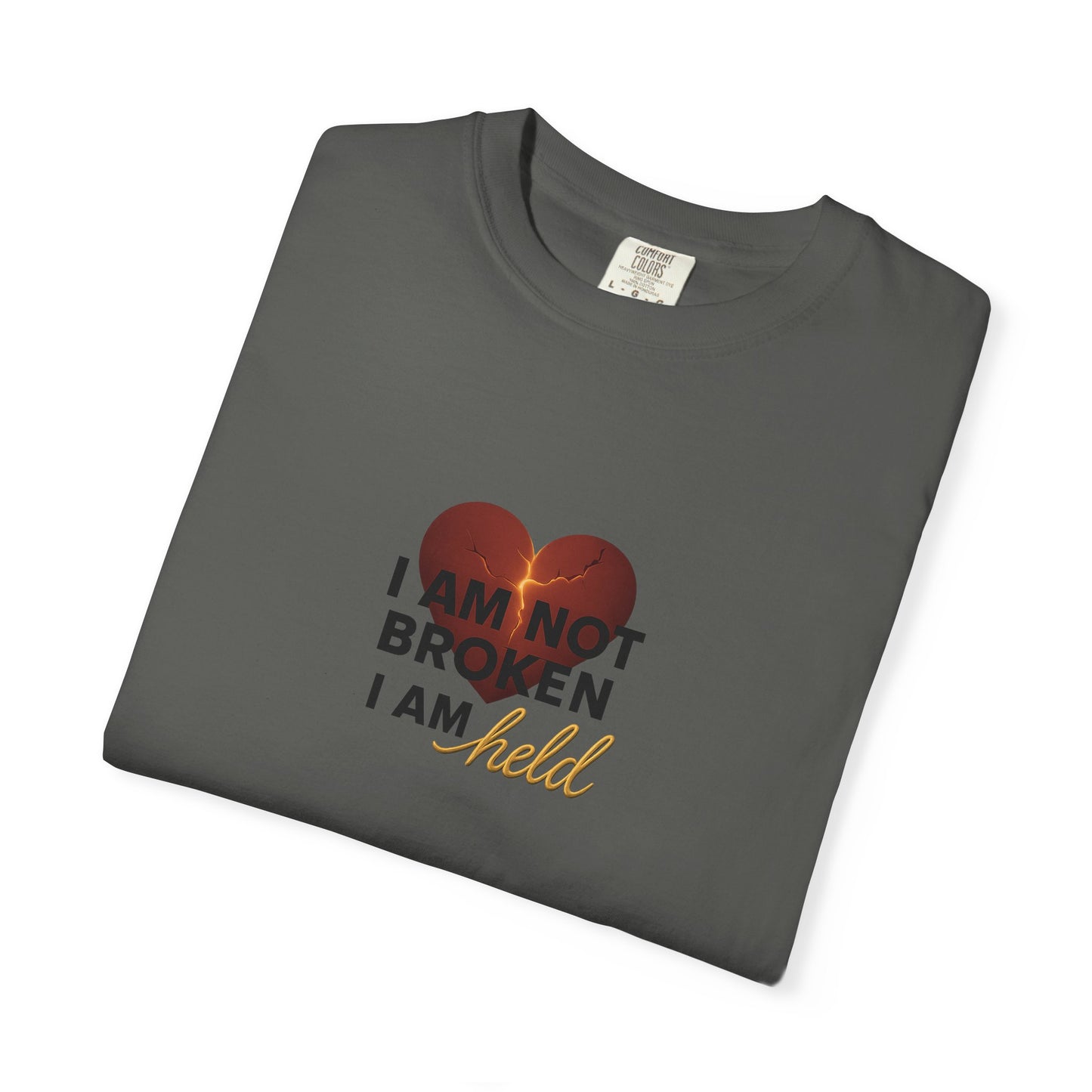 Heartfelt Garment-Dyed T-Shirt – Inspirational Unisex Tee for Comfort, Expression & Everyday Wear
