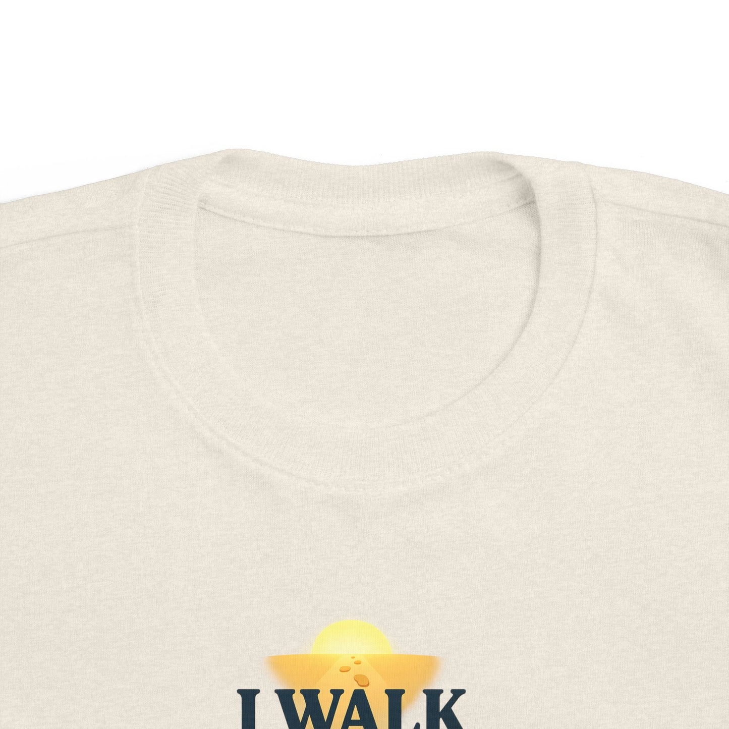 Toddler Tee — I Walk With God Never Alone