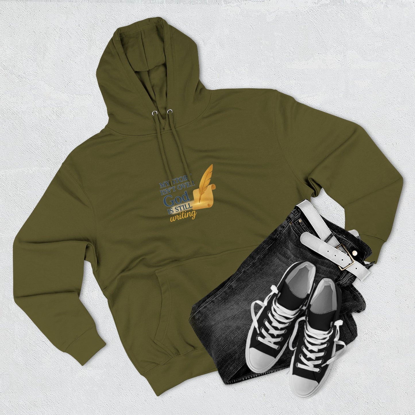 My Story Isn’t Over – Inspirational Faith Hoodie