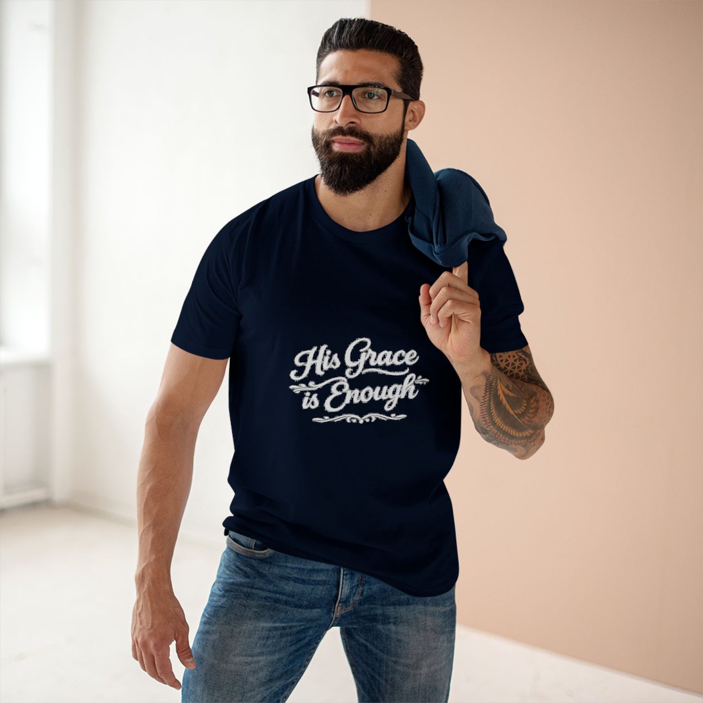 His Grace Is Enough T-Shirt — Christian Faith Inspirational T-shirt