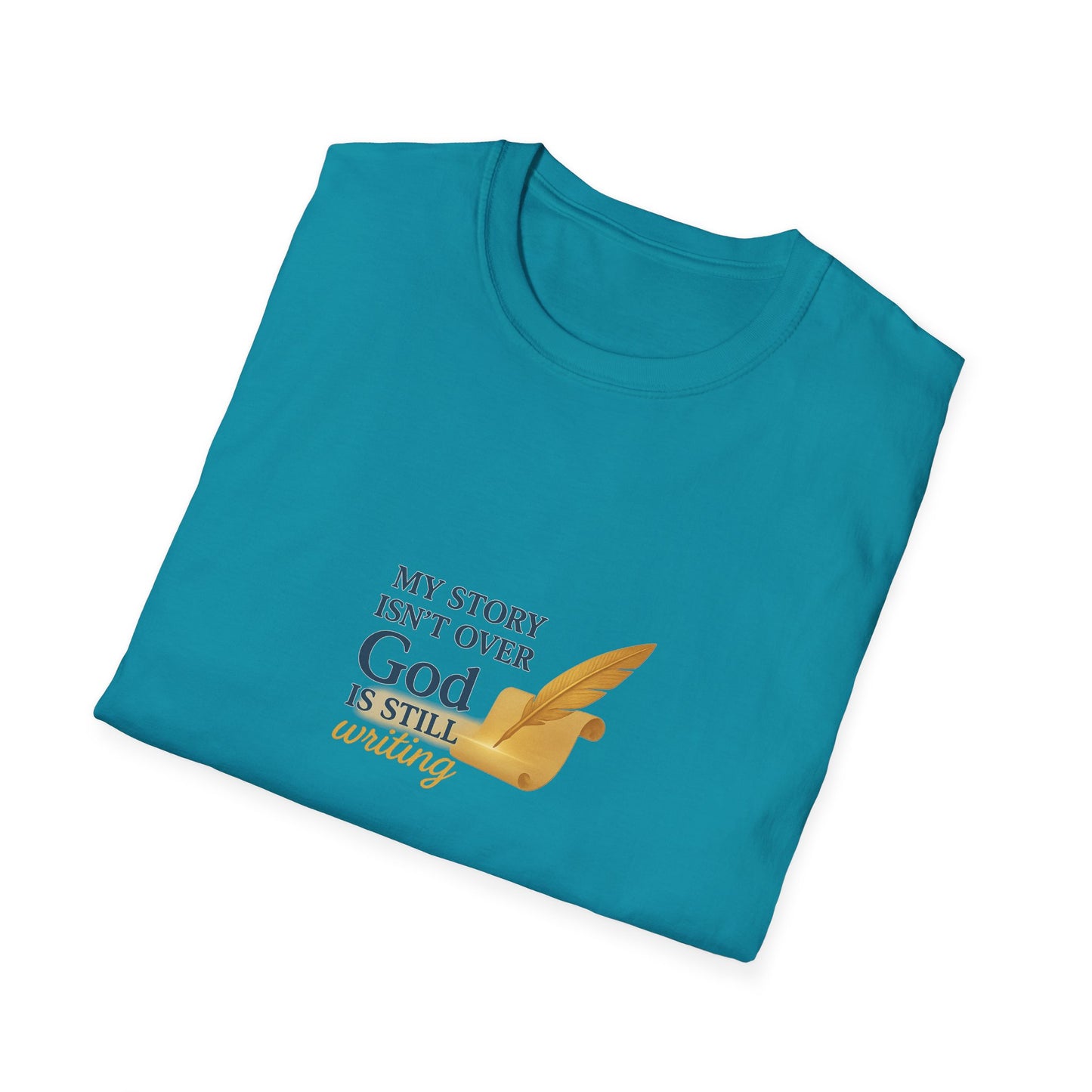 Faith-Inspired Unisex Softstyle T-Shirt – Motivational Everyday Tee for Comfort, Confidence & Purpose