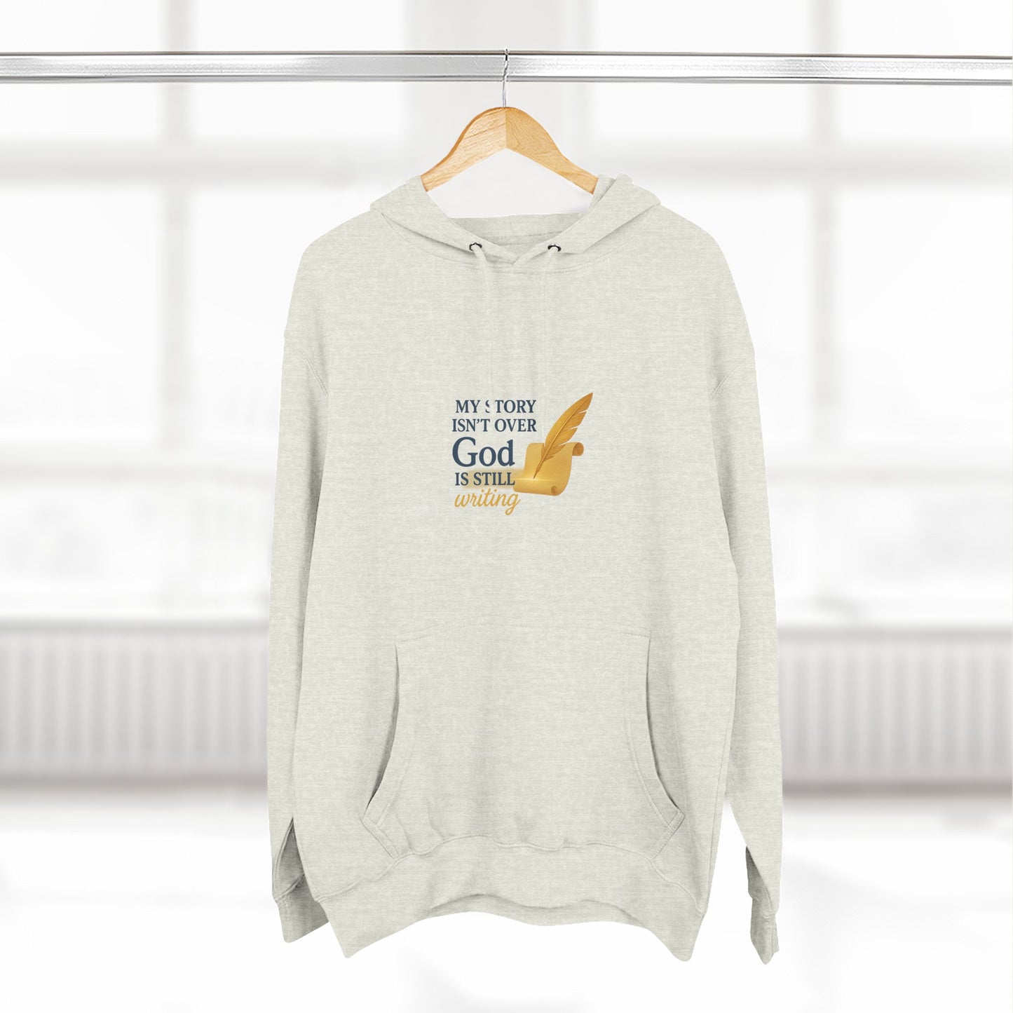 My Story Isn’t Over – Inspirational Faith Hoodie