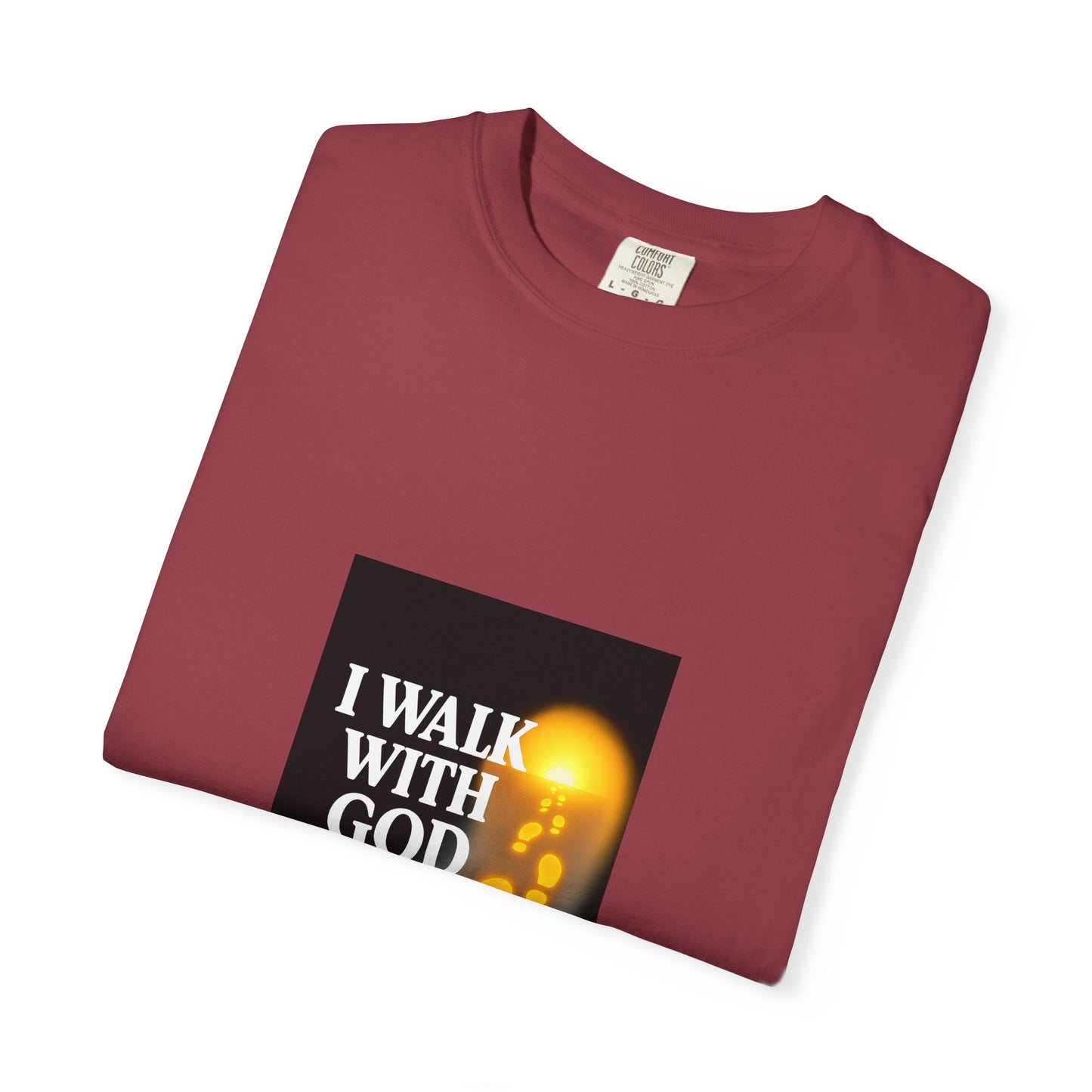 Faith-Inspired Garment-Dyed T-Shirt