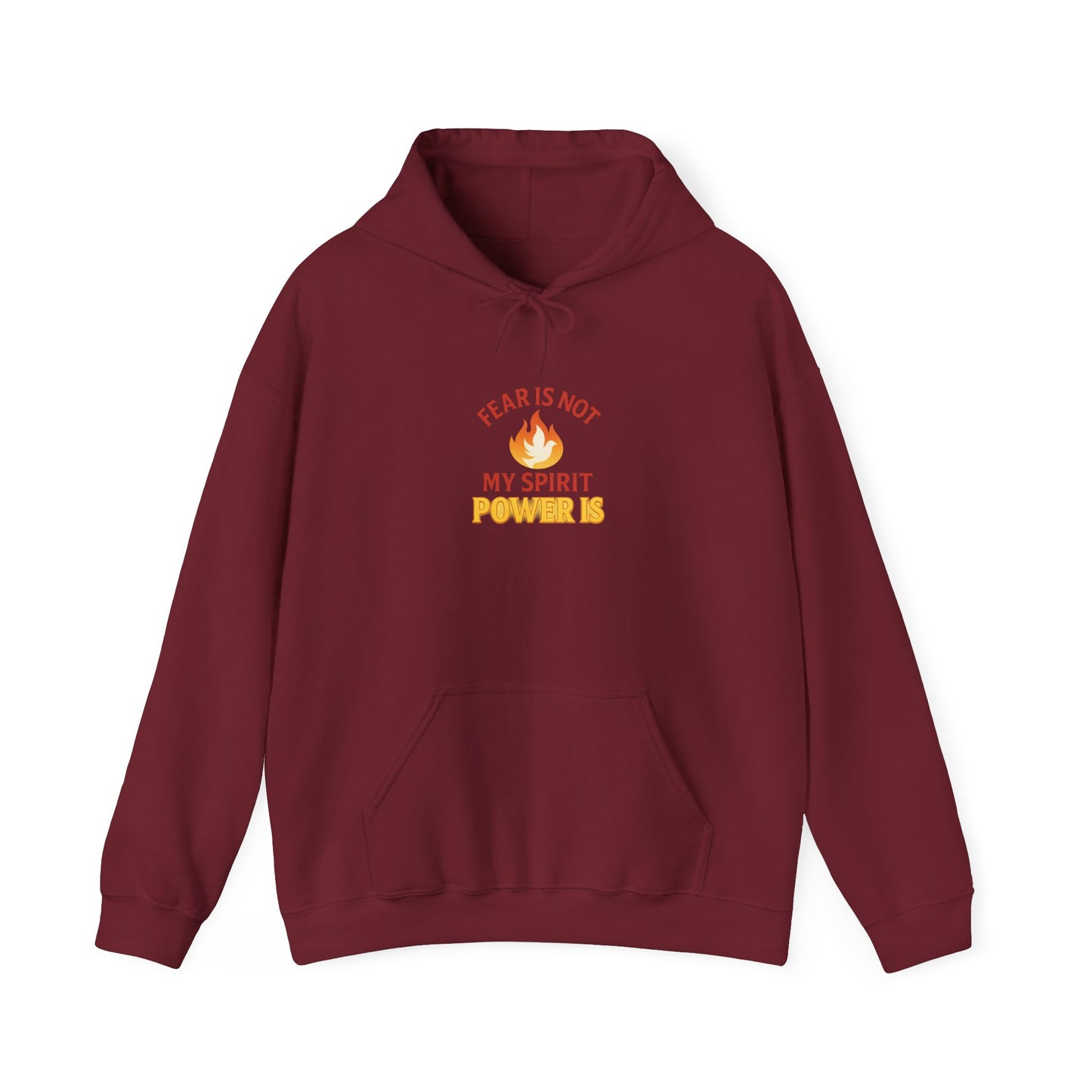 Fear Is Not My Strength – Inspirational Unisex Hoodie