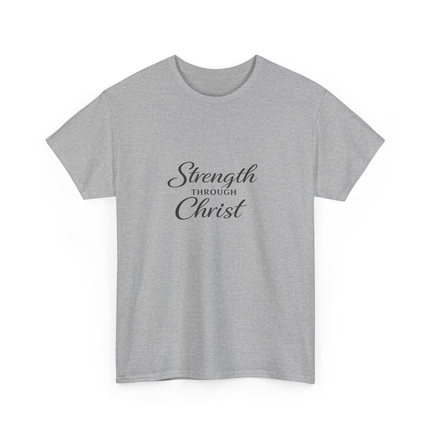Strength Through Christ  Adult T-Shirt