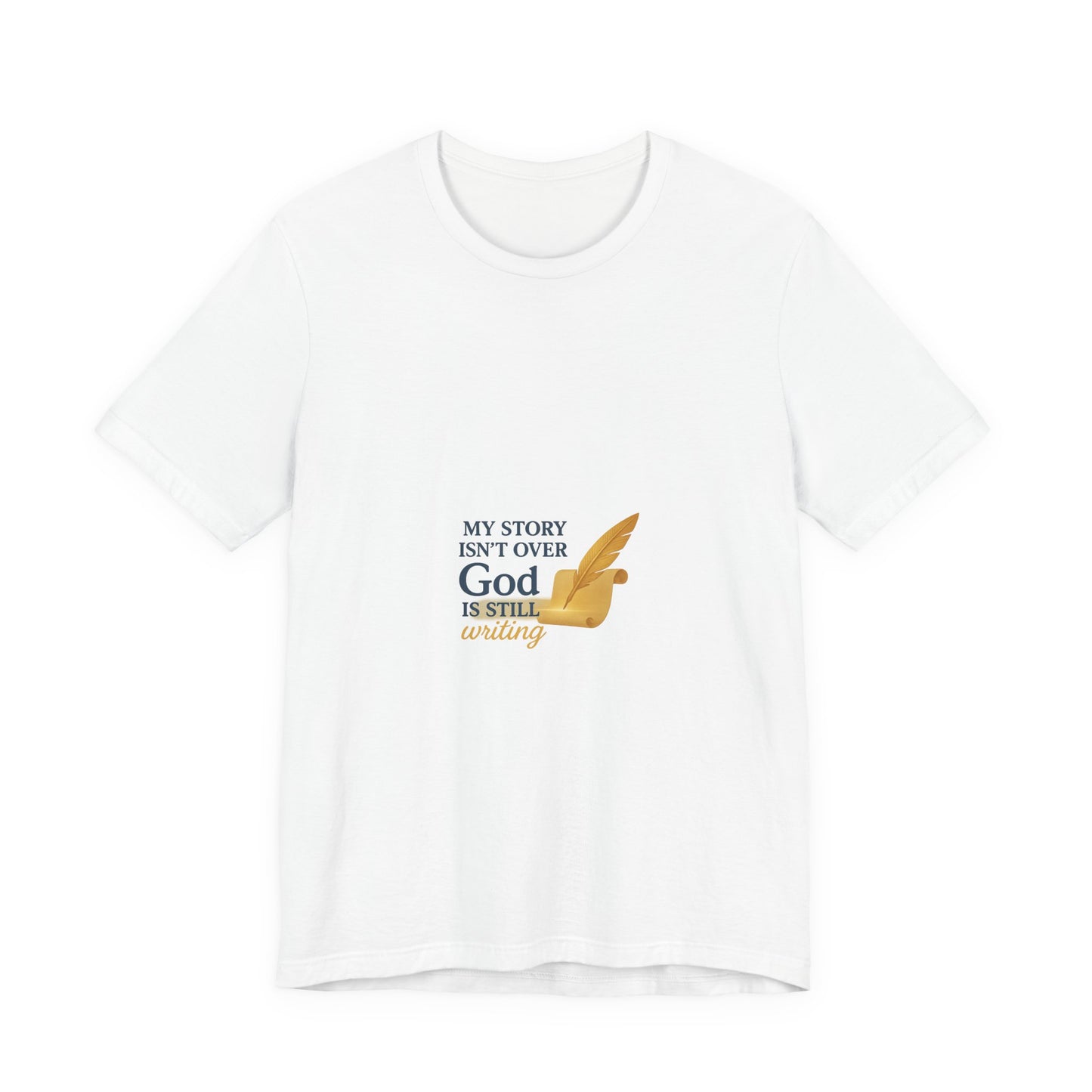 Inspirational Faith Tee - My Story Isn't Over, Unisex Jersey Short Sleeve Shirt, Christian Apparel, Faith-Based Gift, Uplifting [...]