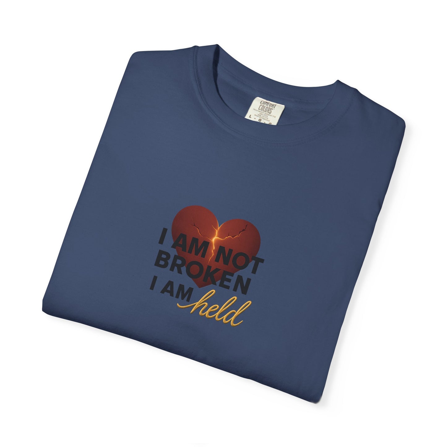 Heartfelt Garment-Dyed T-Shirt – Inspirational Unisex Tee for Comfort, Expression & Everyday Wear