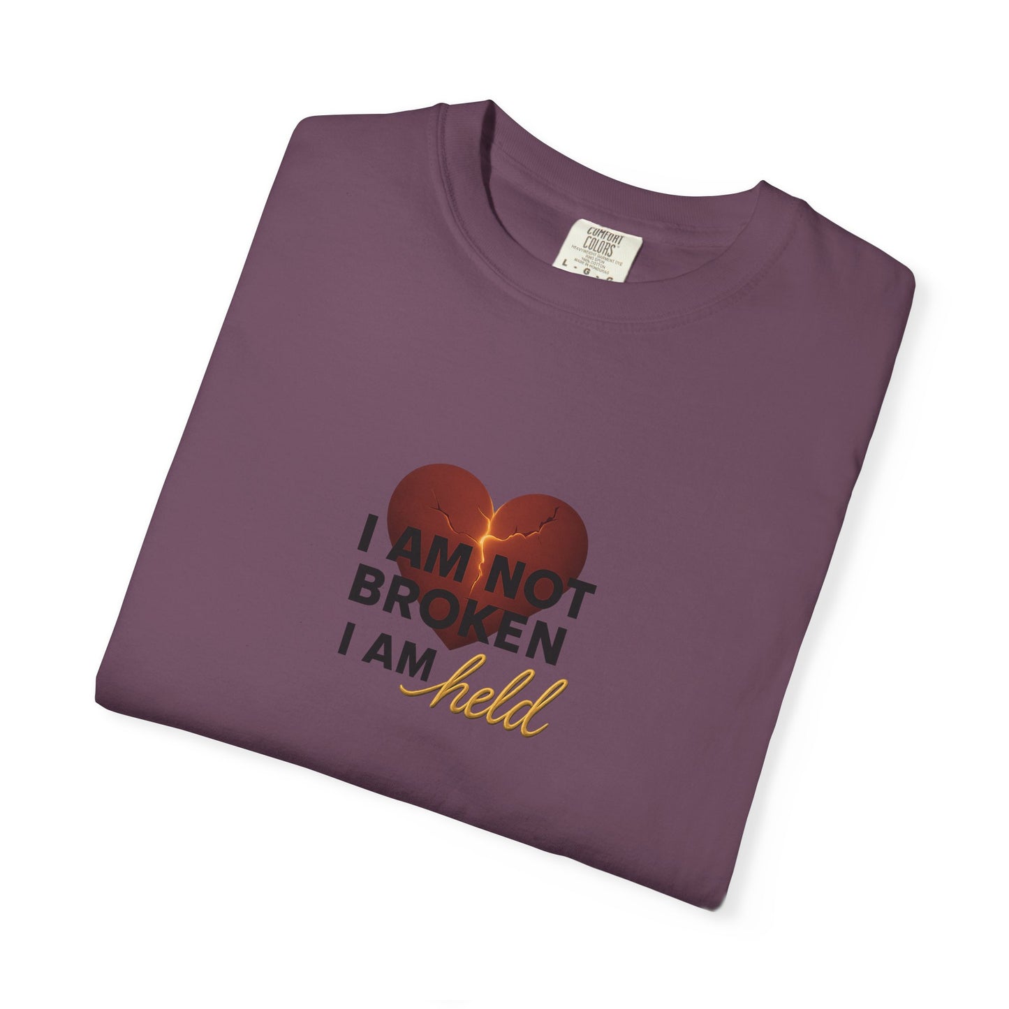 Heartfelt Garment-Dyed T-Shirt – Inspirational Unisex Tee for Comfort, Expression & Everyday Wear