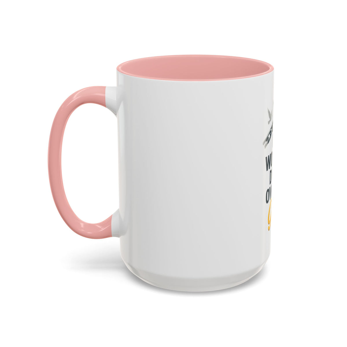 Faith-Inspiring Accent Coffee Mug - Motivational Gift for Coffee Lovers, Ideal for Birthdays, Holidays, Relaxation, Couples