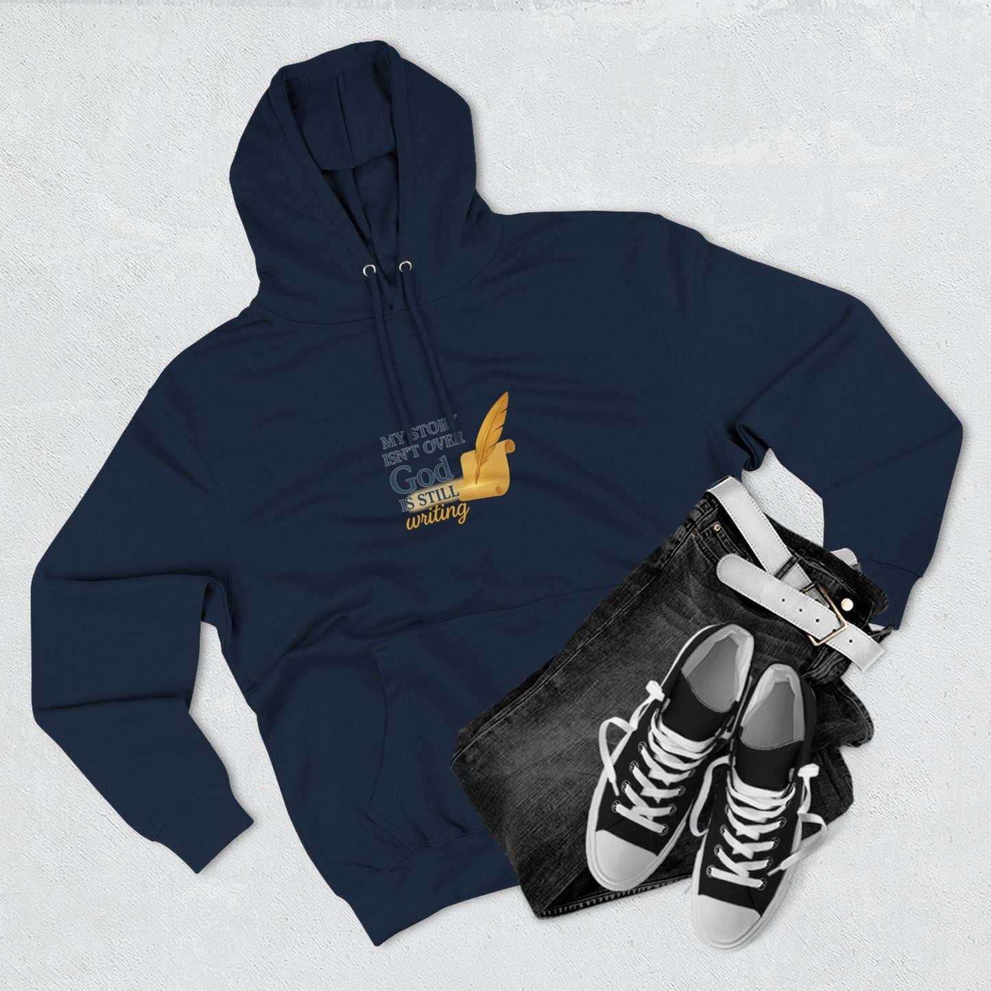My Story Isn’t Over – Inspirational Faith Hoodie