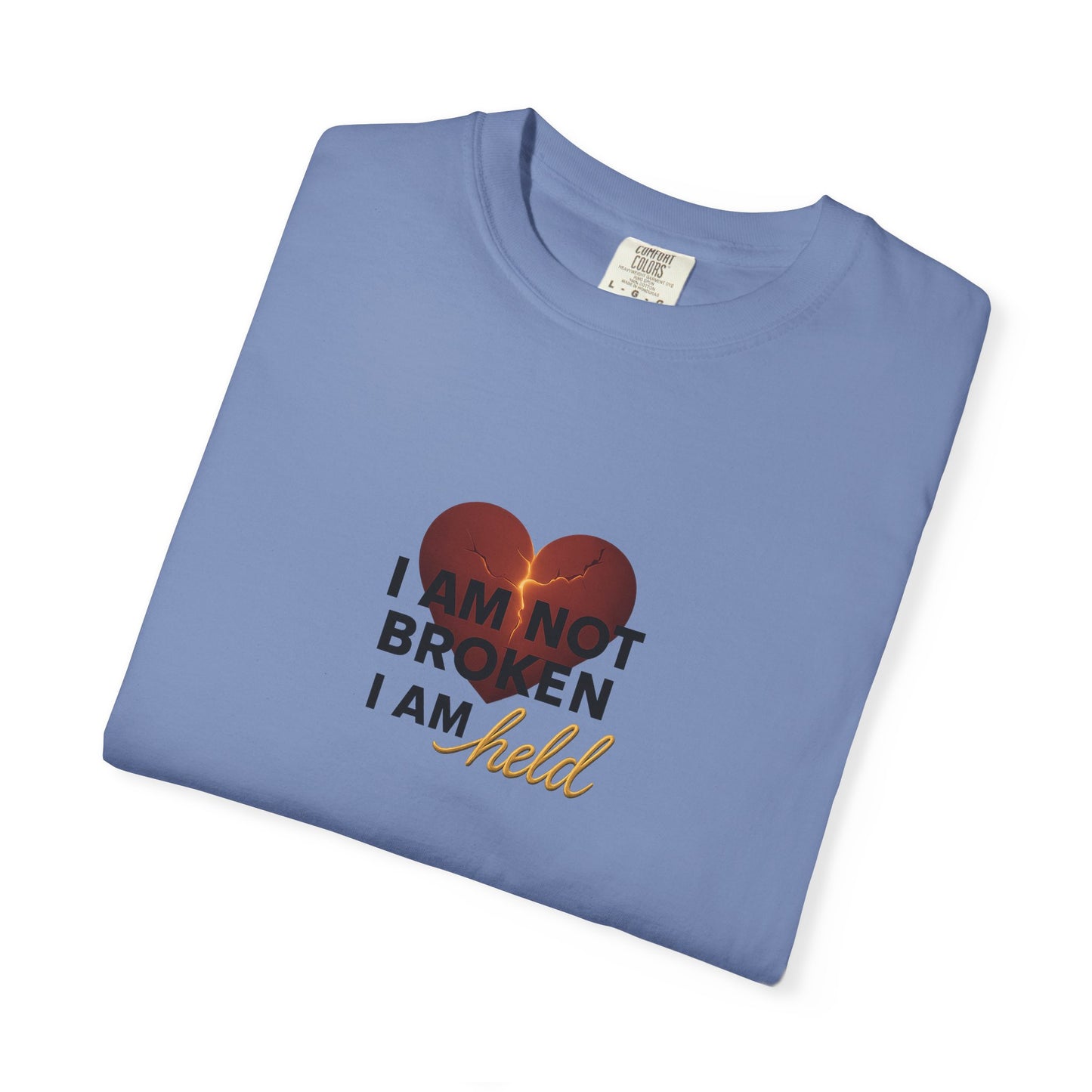 Heartfelt Garment-Dyed T-Shirt – Inspirational Unisex Tee for Comfort, Expression & Everyday Wear