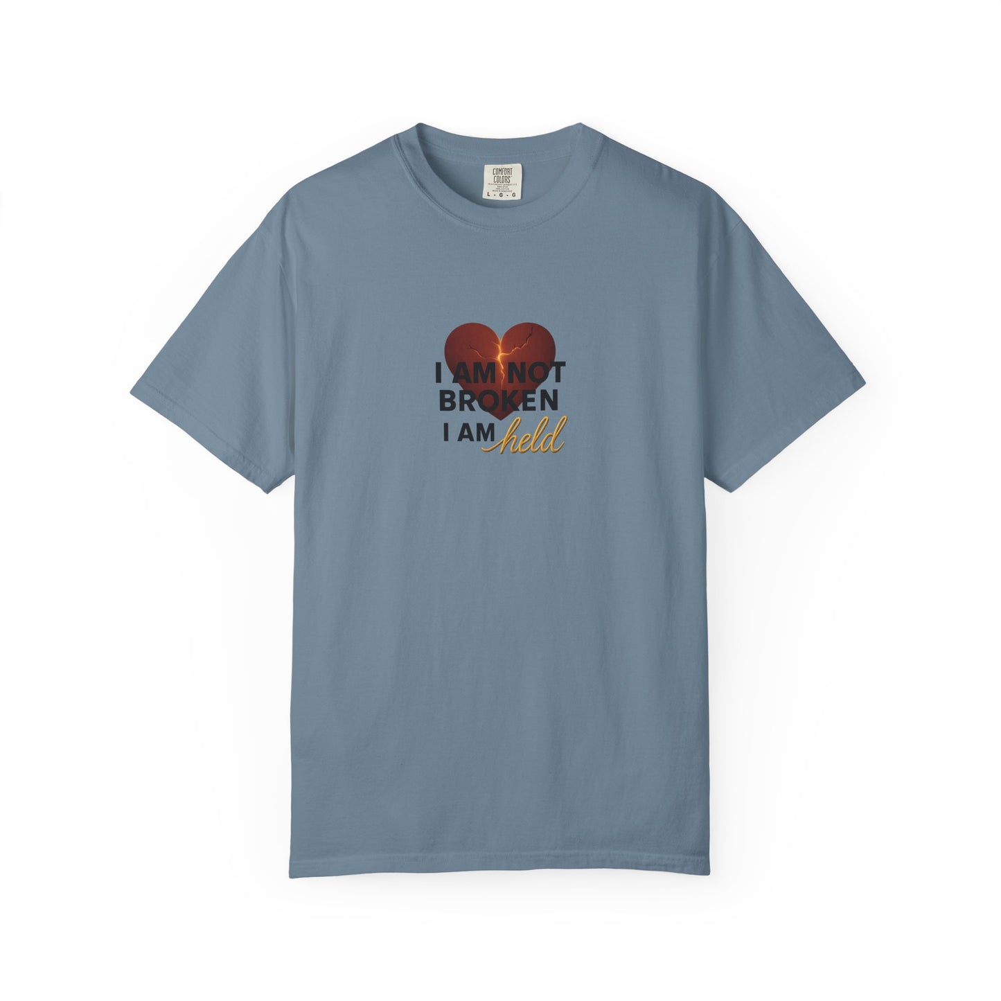 Heartfelt Garment-Dyed T-Shirt – Inspirational Unisex Tee for Comfort, Expression & Everyday Wear