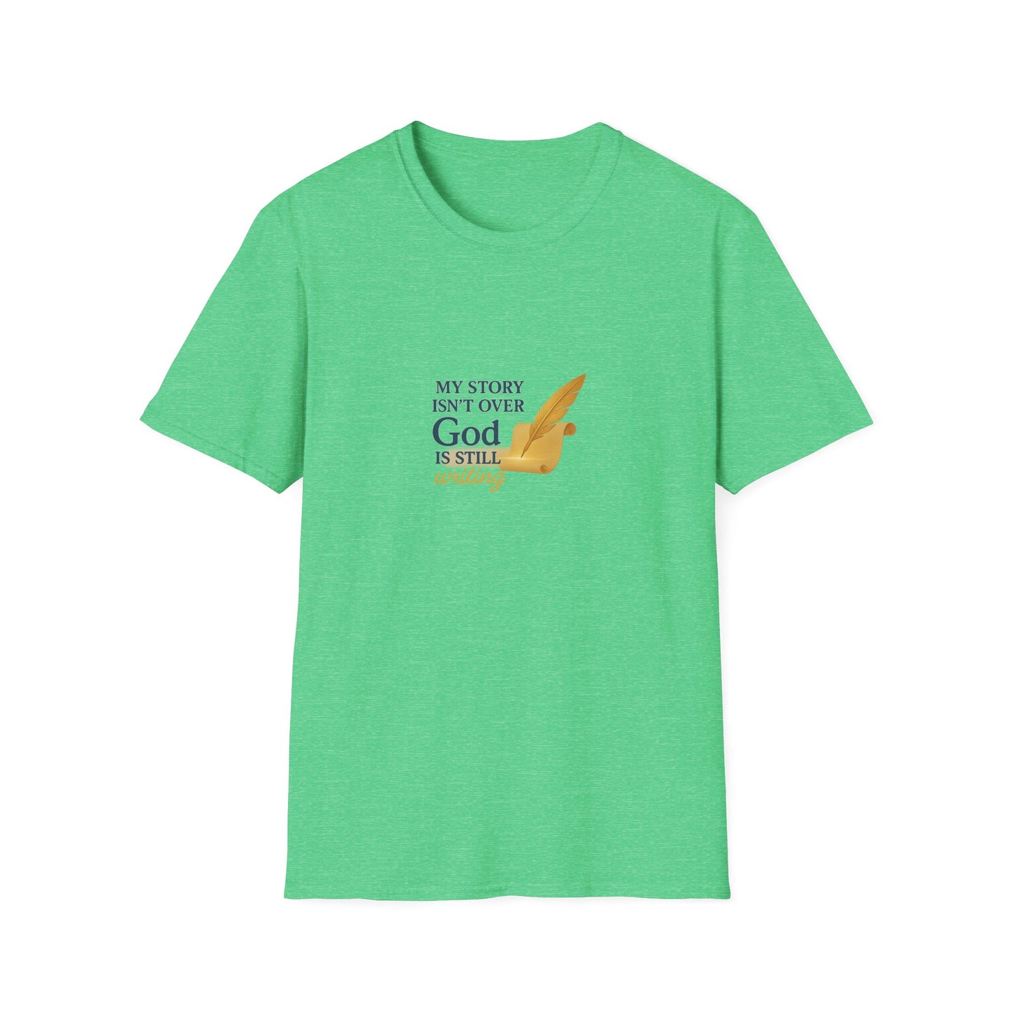 Faith-Inspired Unisex Softstyle T-Shirt – Motivational Everyday Tee for Comfort, Confidence & Purpose