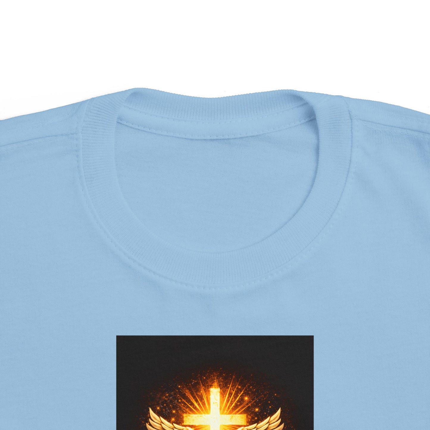 Toddler T‑Shirt — Jesus Saves, Flame Dove Christian Tee