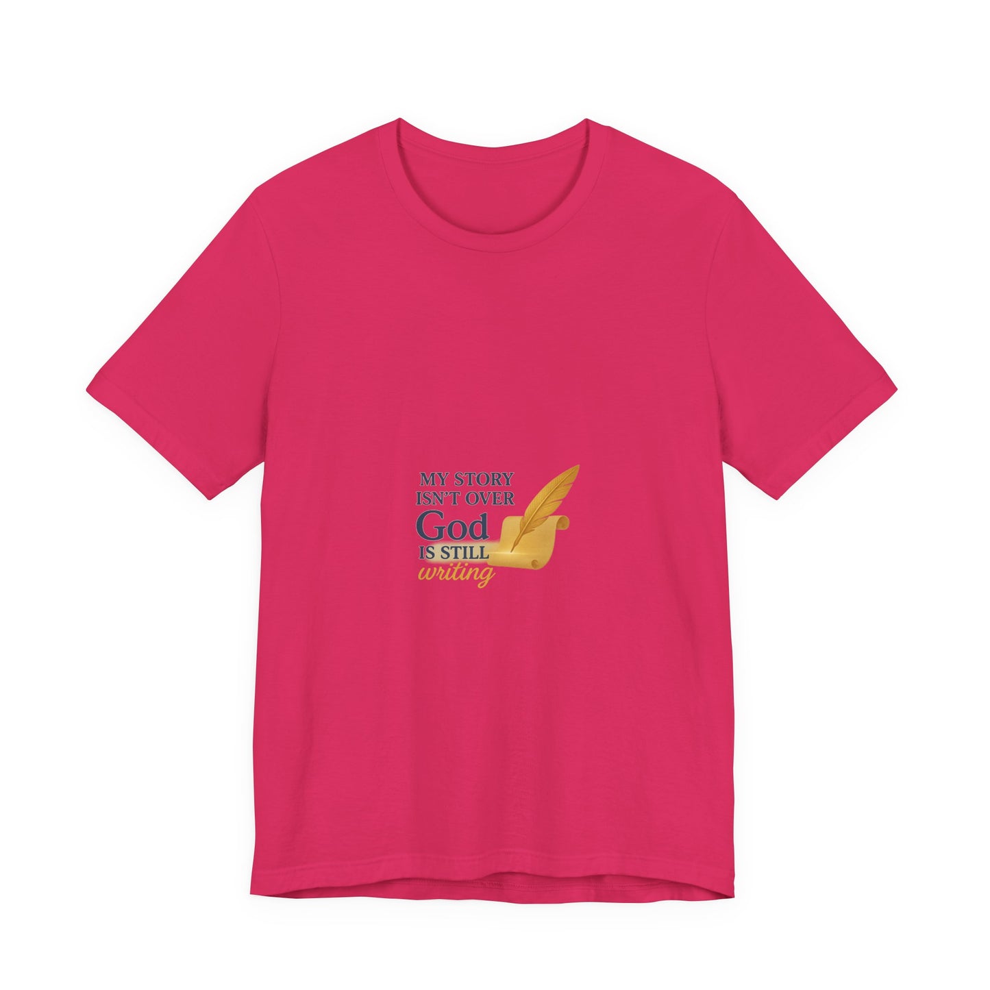 Inspirational Faith Tee - My Story Isn't Over, Unisex Jersey Short Sleeve Shirt, Christian Apparel, Faith-Based Gift, Uplifting [...]