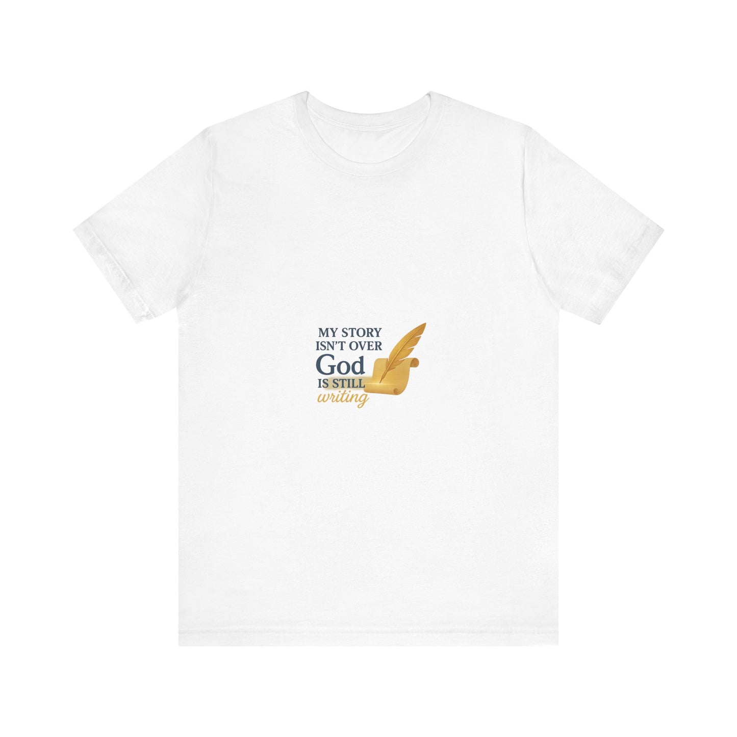 Inspirational Faith Tee - My Story Isn't Over, Unisex Jersey Short Sleeve Shirt, Christian Apparel, Faith-Based Gift, Uplifting [...]