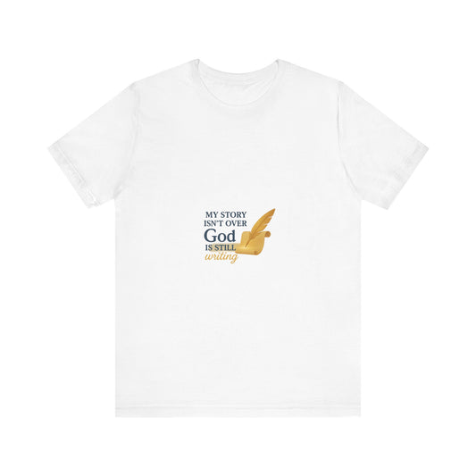 Inspirational Faith Tee - My Story Isn't Over, Unisex Jersey Short Sleeve Shirt, Christian Apparel, Faith-Based Gift, Uplifting [...]