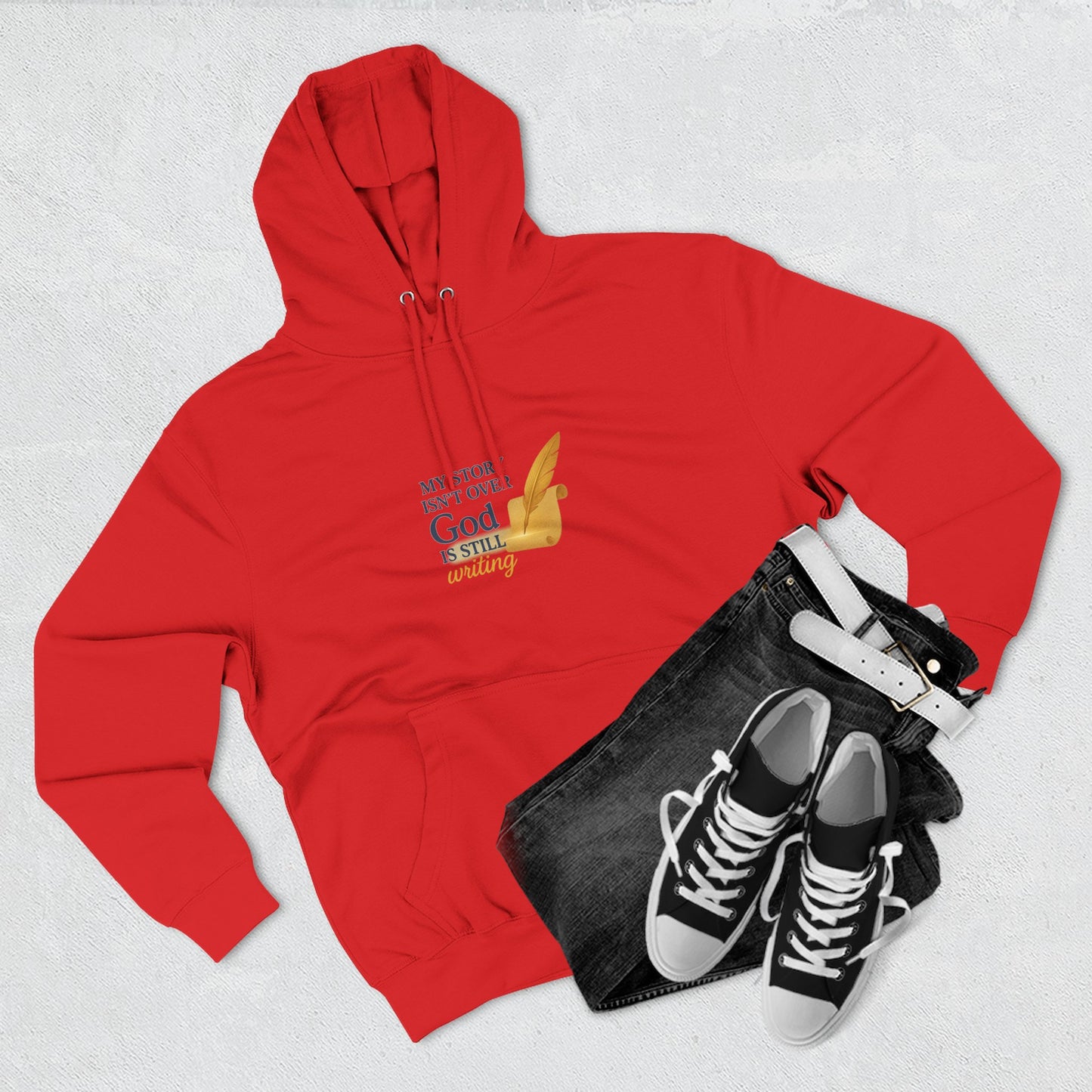 My Story Isn’t Over – Inspirational Faith Hoodie