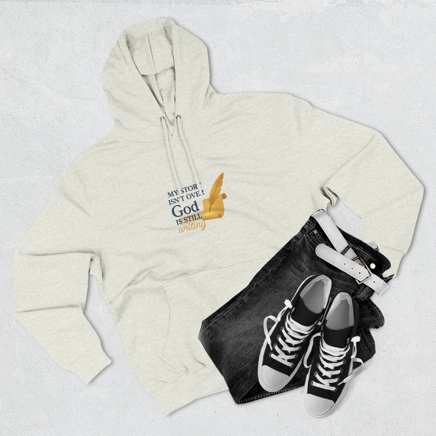 My Story Isn’t Over – Inspirational Faith Hoodie