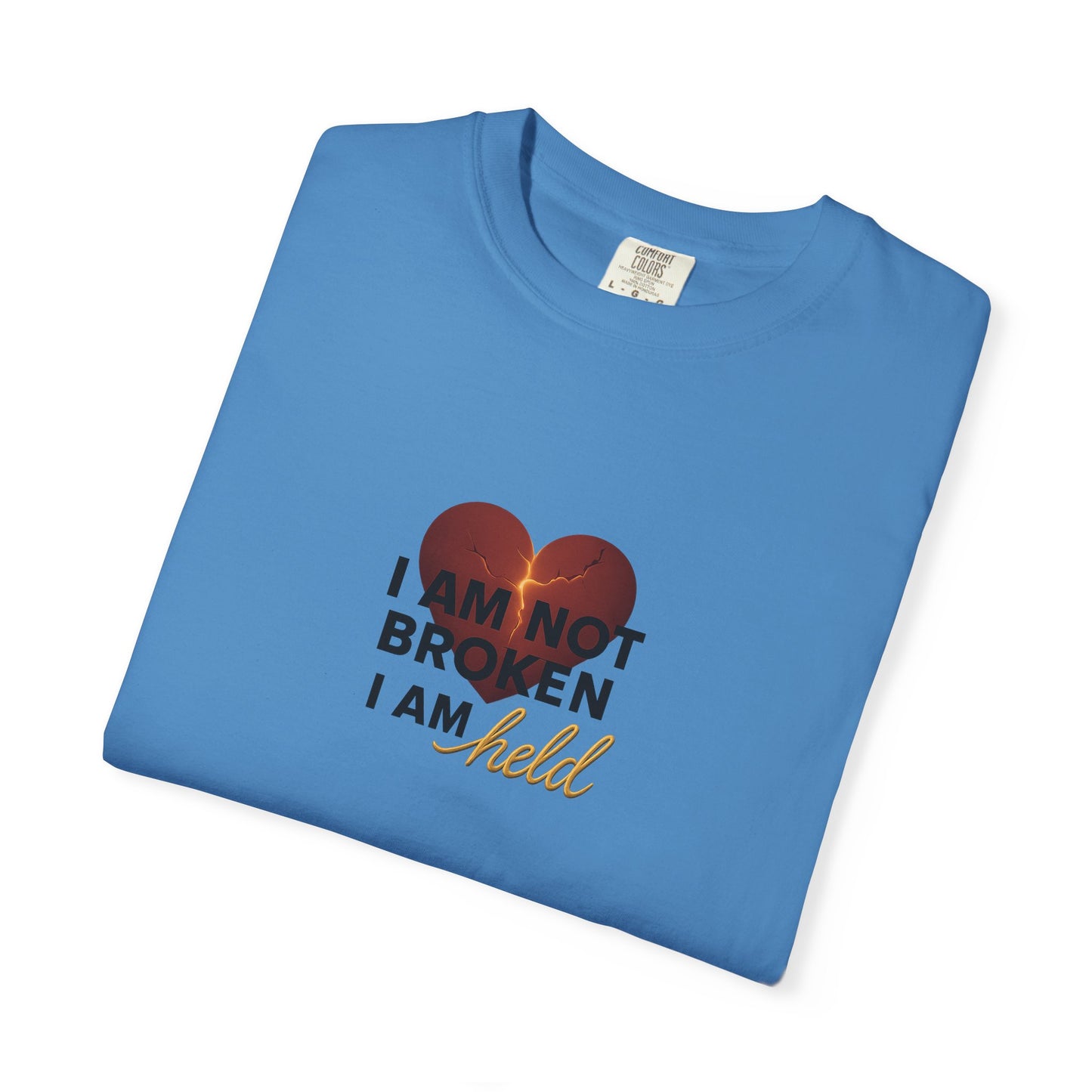 Heartfelt Garment-Dyed T-Shirt – Inspirational Unisex Tee for Comfort, Expression & Everyday Wear