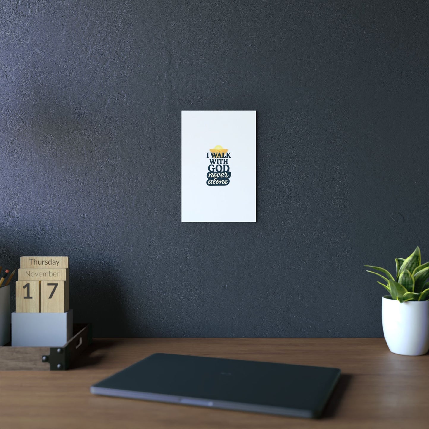 I Walk With God – Wall Art