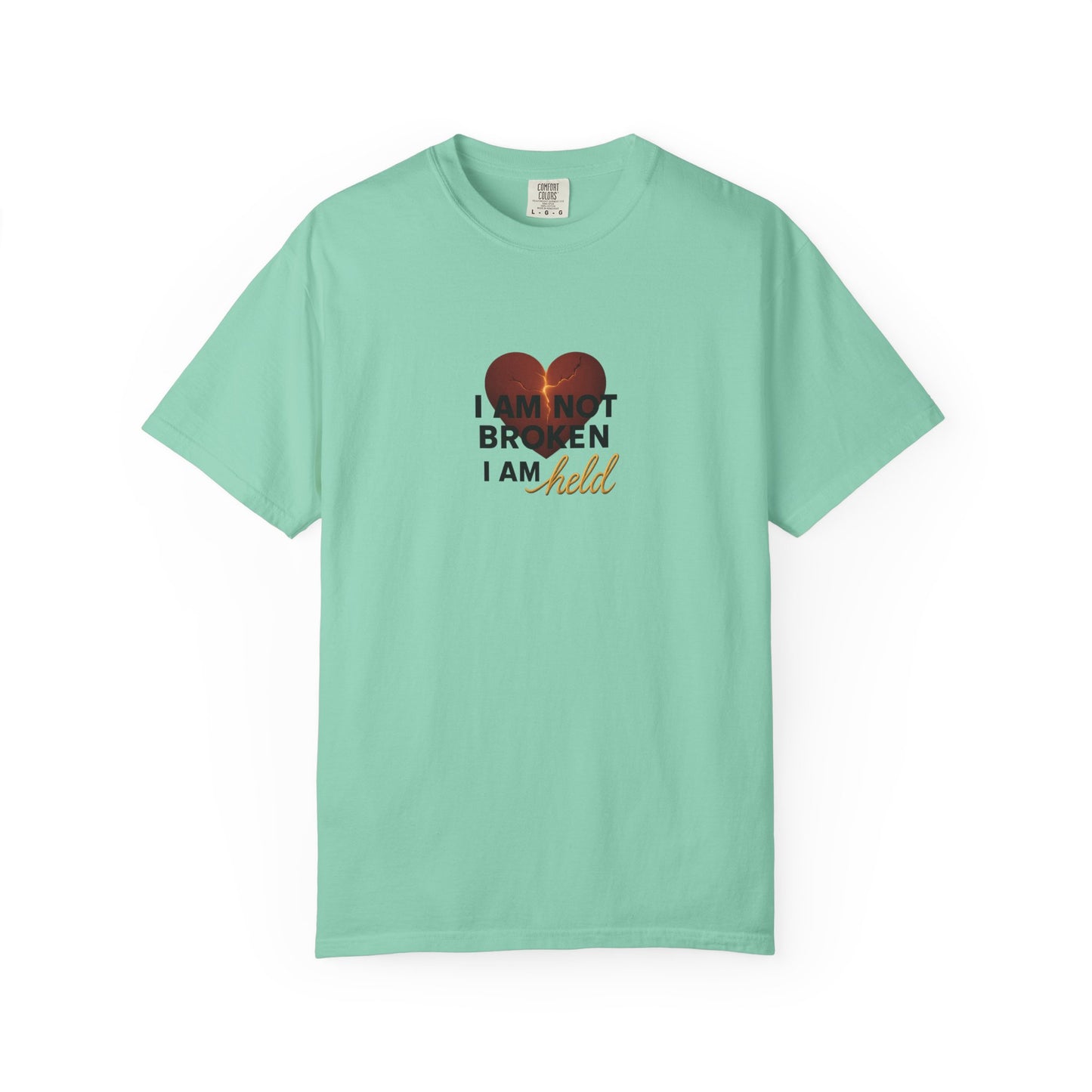 Heartfelt Garment-Dyed T-Shirt – Inspirational Unisex Tee for Comfort, Expression & Everyday Wear
