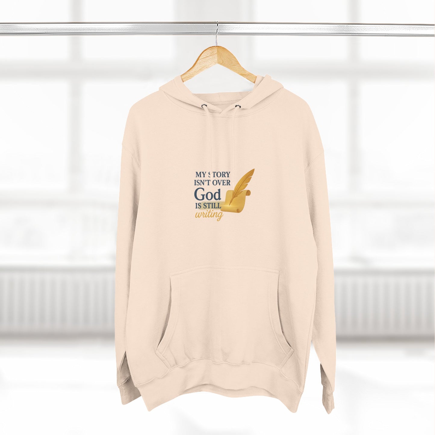 My Story Isn’t Over – Inspirational Faith Hoodie