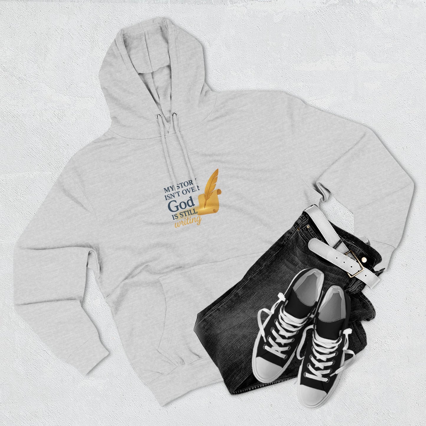 My Story Isn’t Over – Inspirational Faith Hoodie
