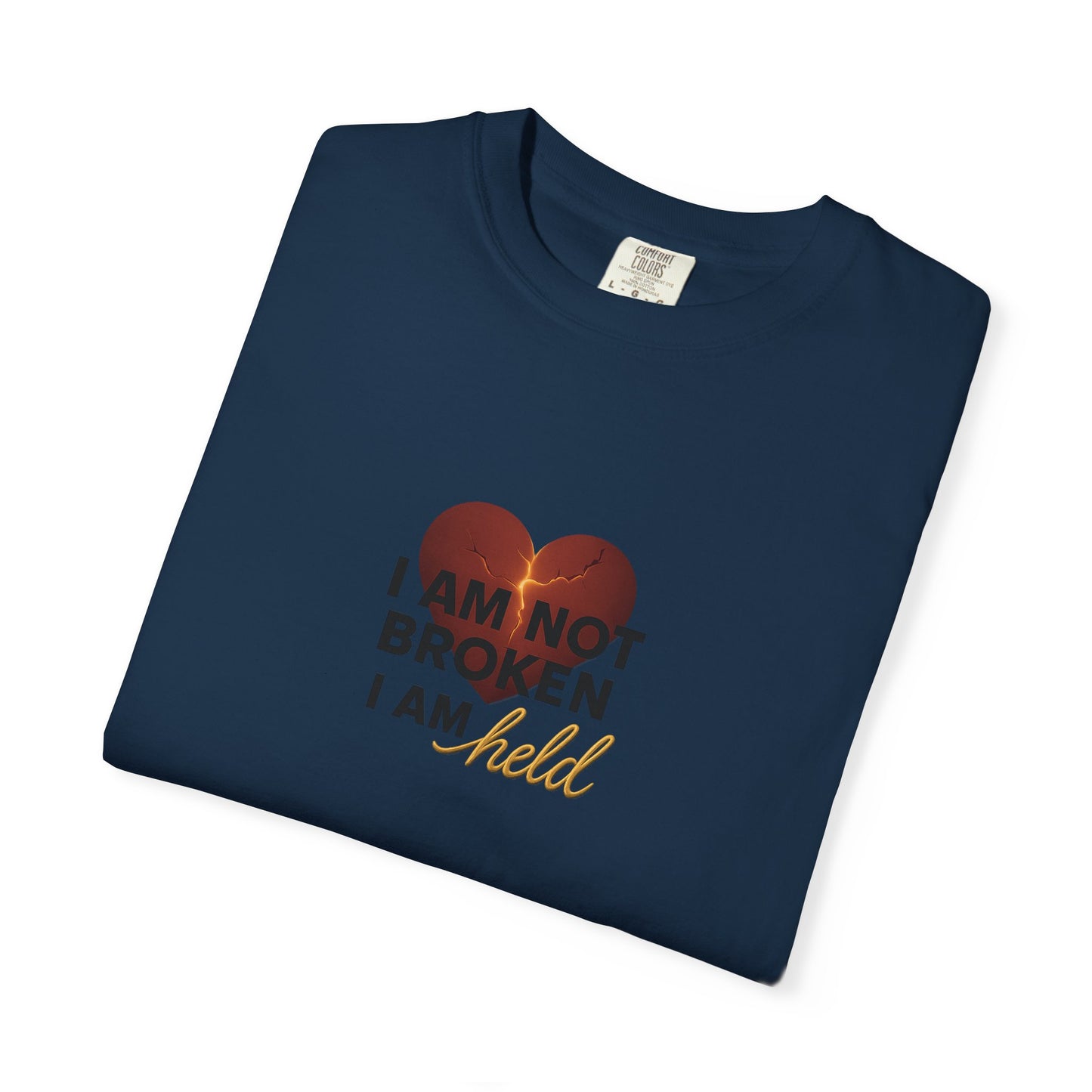 Heartfelt Garment-Dyed T-Shirt – Inspirational Unisex Tee for Comfort, Expression & Everyday Wear