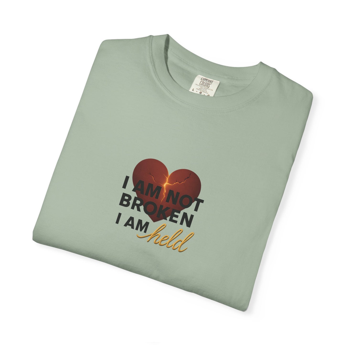 Heartfelt Garment-Dyed T-Shirt – Inspirational Unisex Tee for Comfort, Expression & Everyday Wear