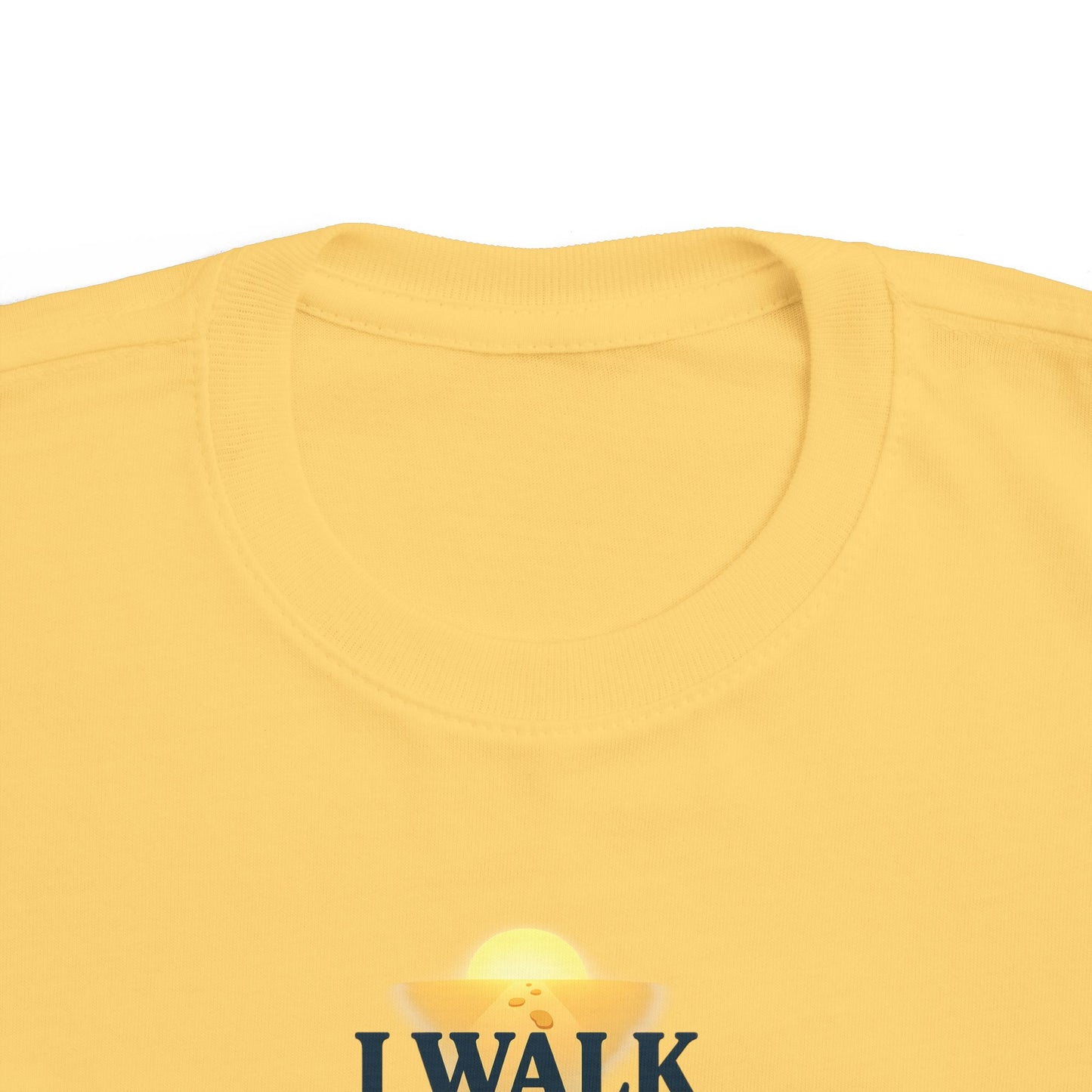 Toddler Tee — I Walk With God Never Alone
