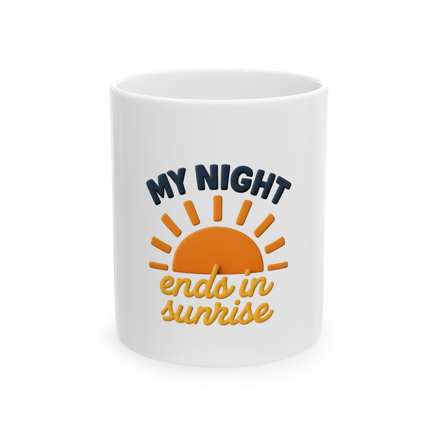 Sunrise Ceramic Mug Inspirational
