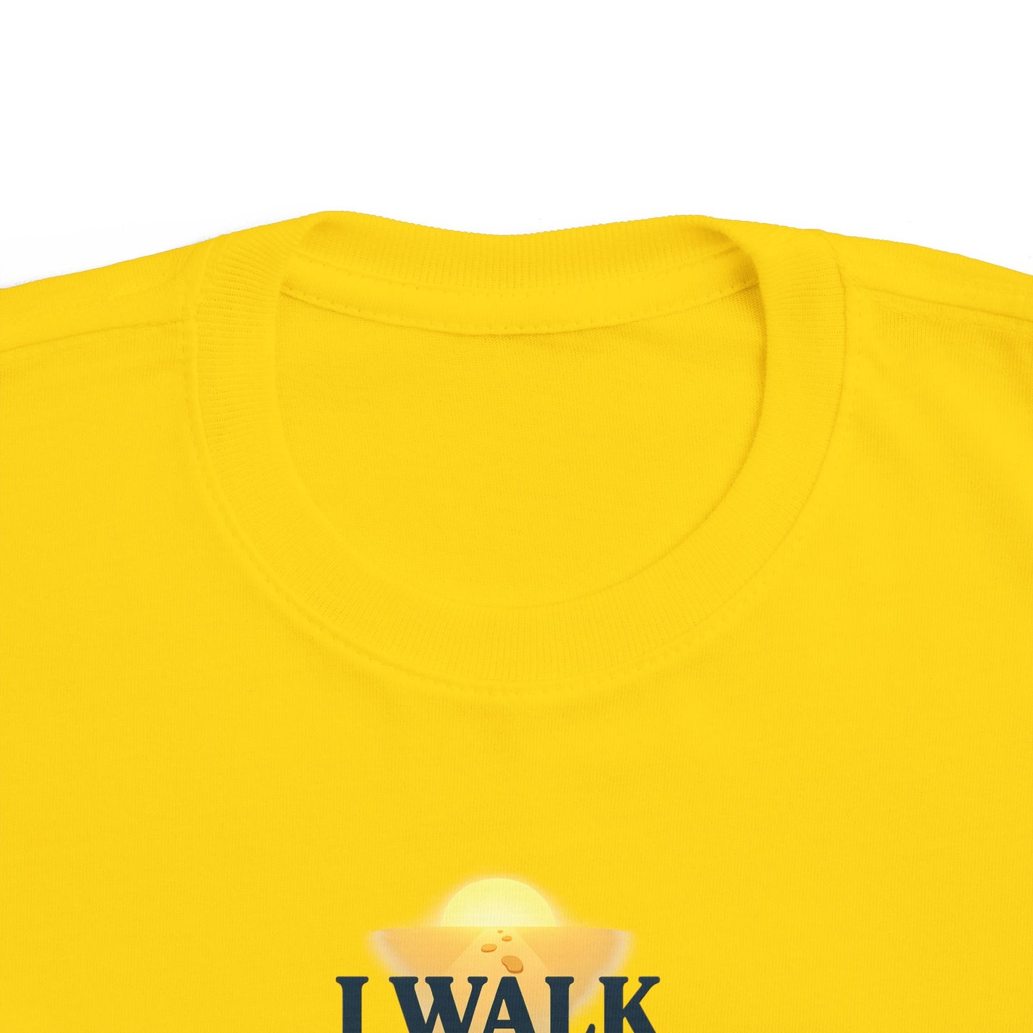 Toddler Tee — I Walk With God Never Alone