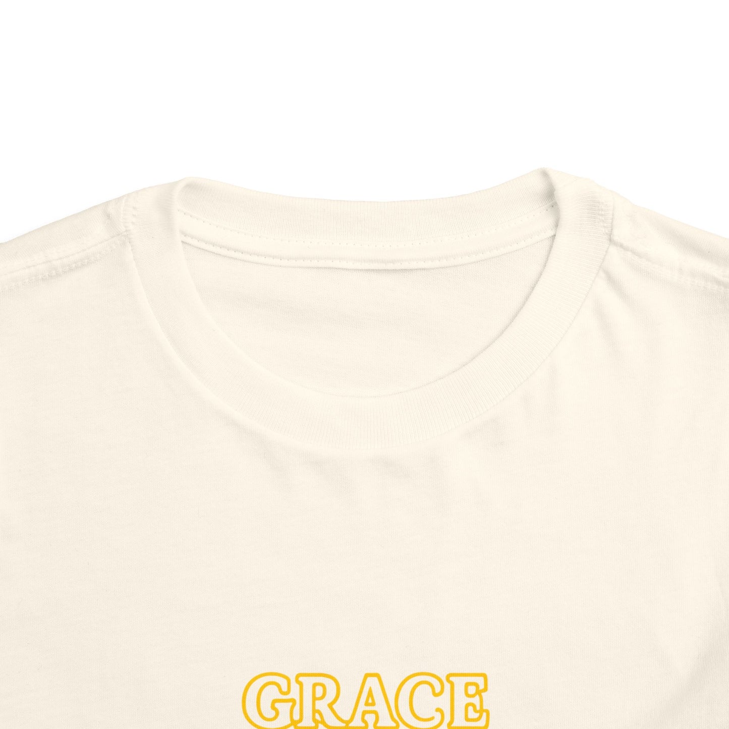 Grace is My Anchor Toddler Tee — Nautical Faith Shirt