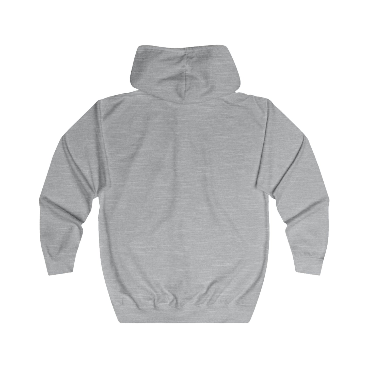 Religious 'God Is Greater' Full Zip Hoodie – Faith-Inspired Zip-Up Sweatshirt