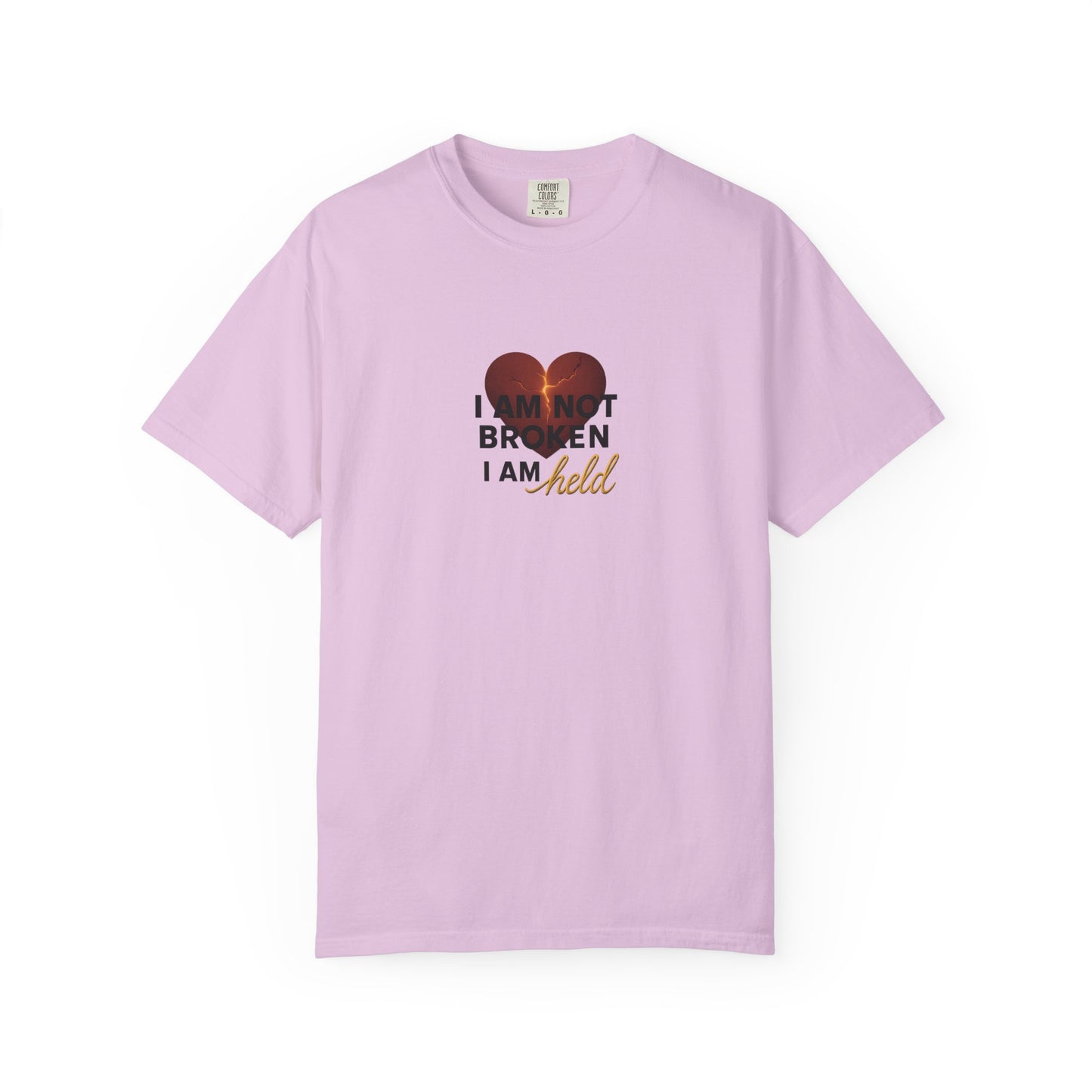 Heartfelt Garment-Dyed T-Shirt – Inspirational Unisex Tee for Comfort, Expression & Everyday Wear